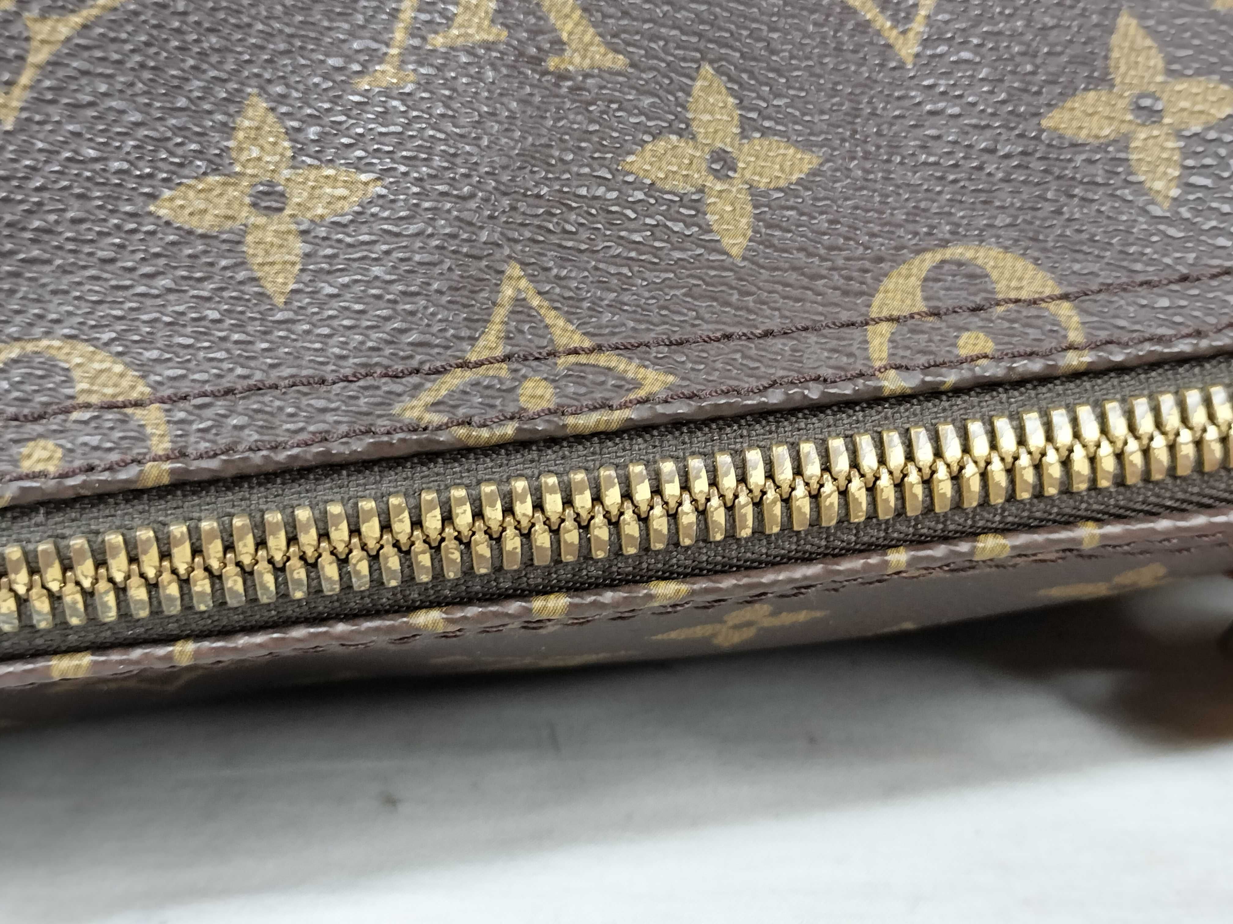 Monogram Keepall Bandoulière 55 M41414 TH0966 Brown Boston Bag — view 6