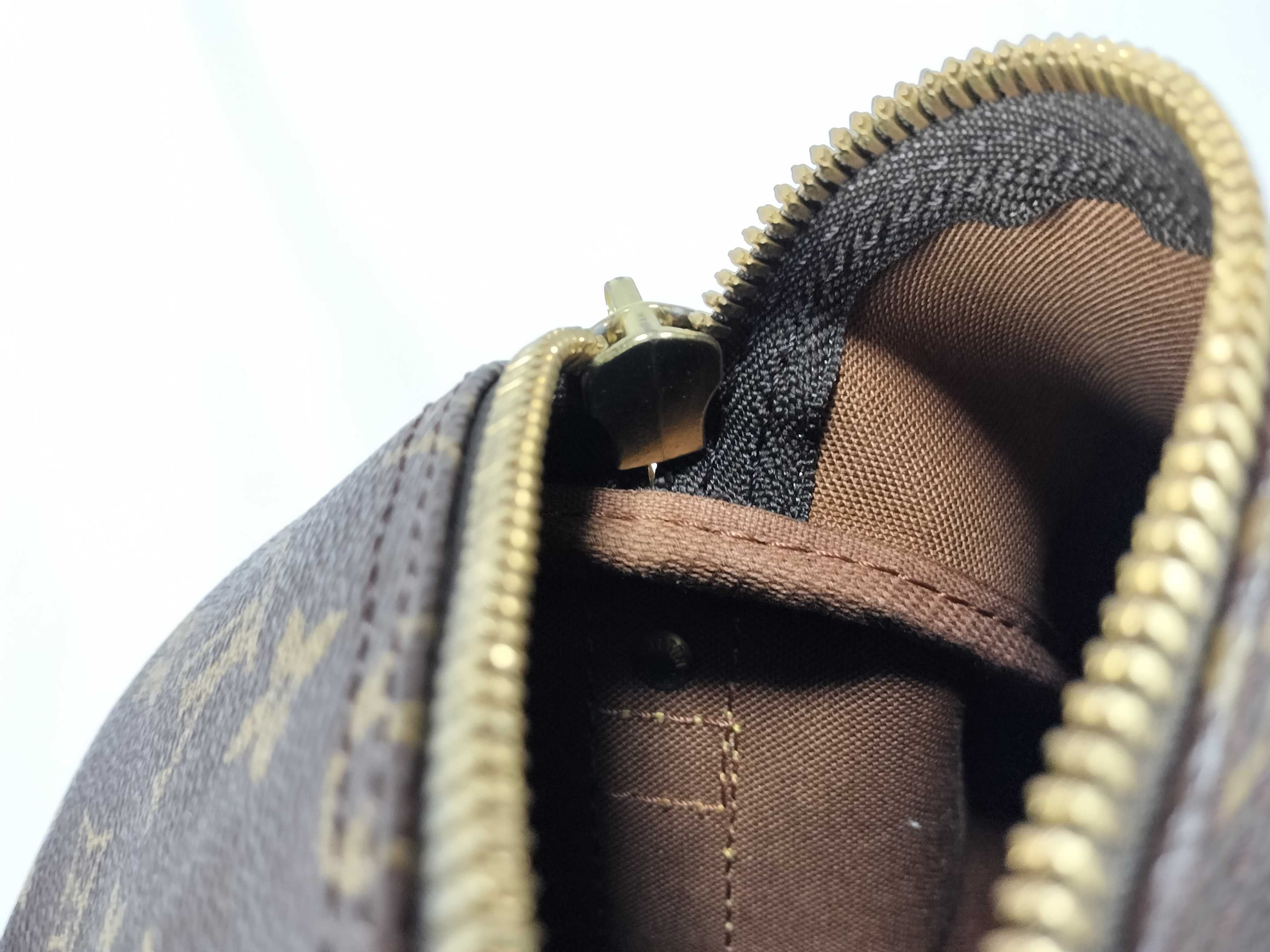 Monogram Keepall Bandoulière 55 M41414 TH0966 Brown Boston Bag — view 9
