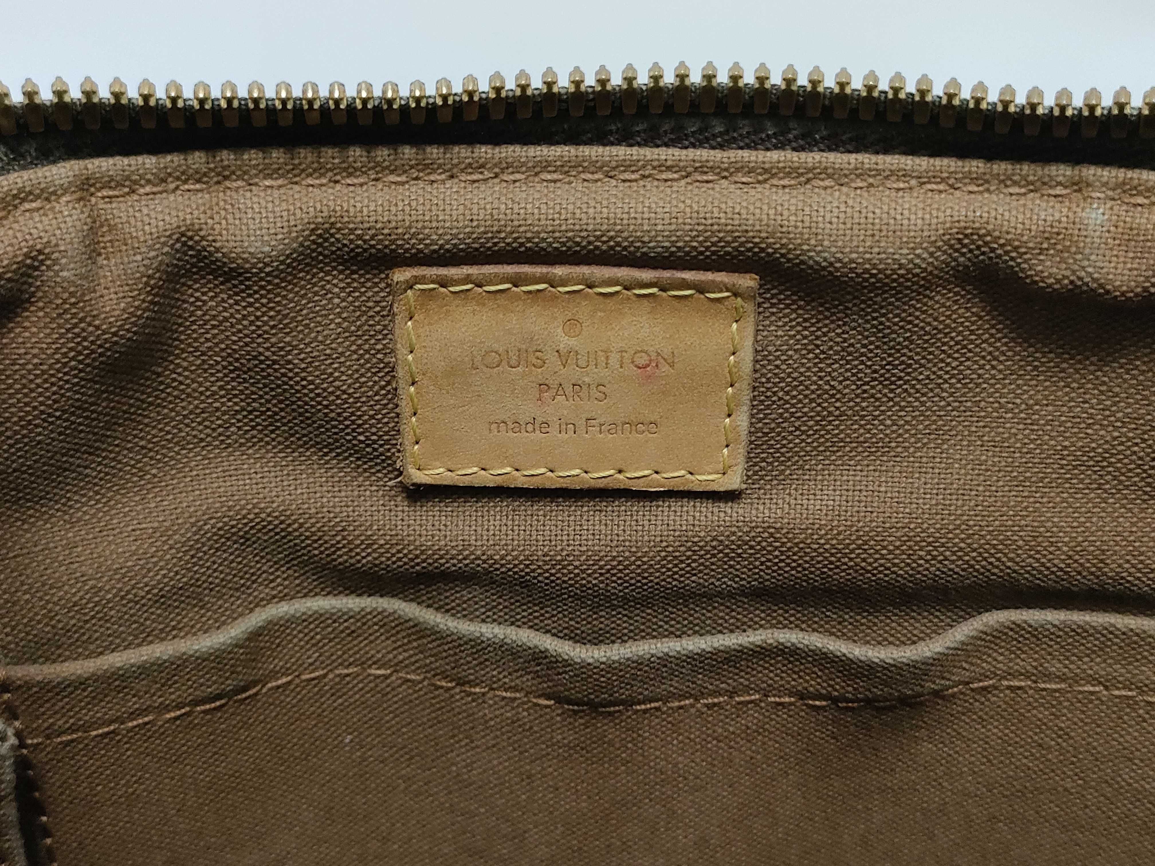 Monogram Palermo Brown Gold Monogram SR3141 Handbag — view 11