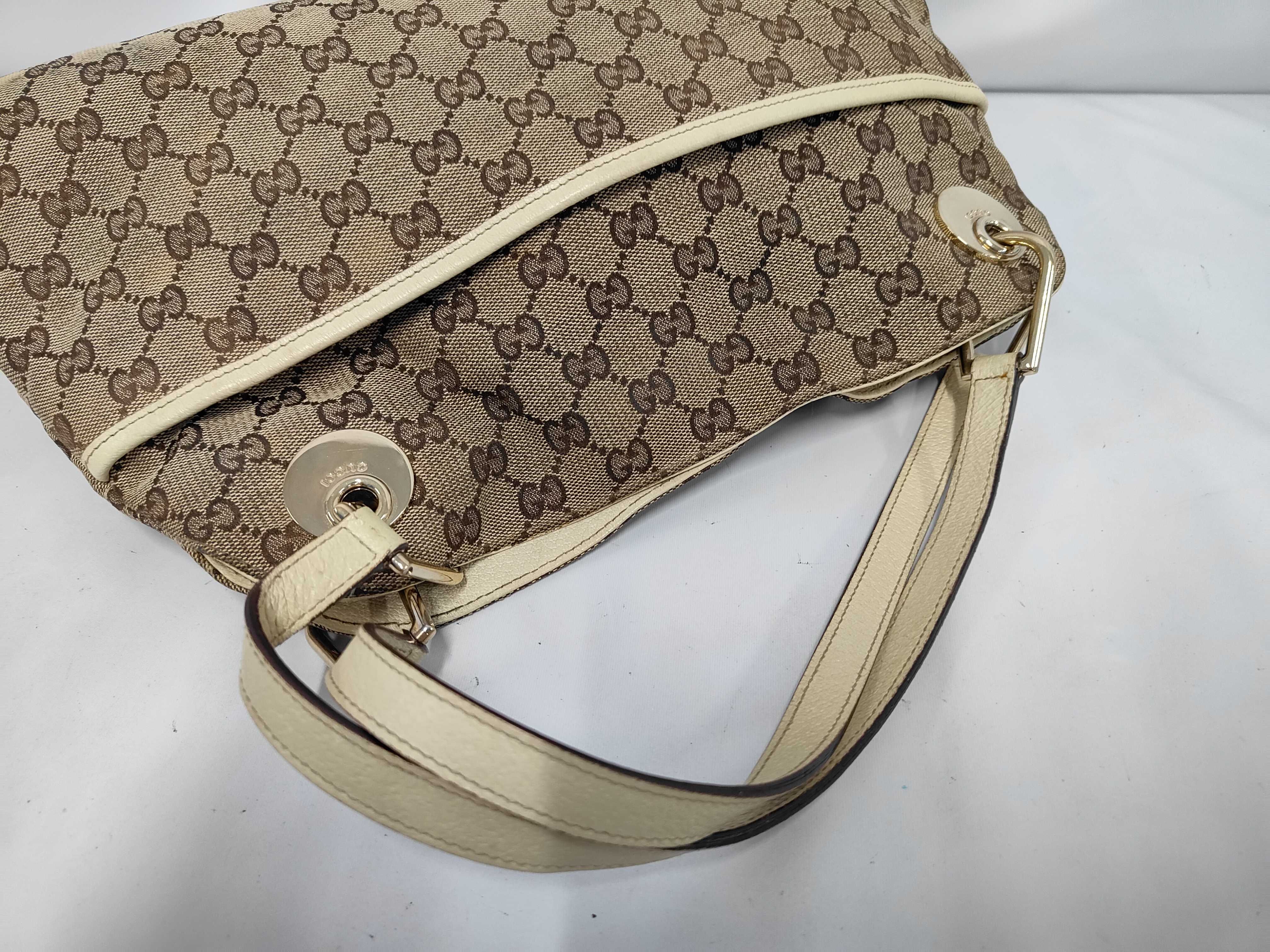 Eclipse GG Canvas Shoulder Bag — view 5