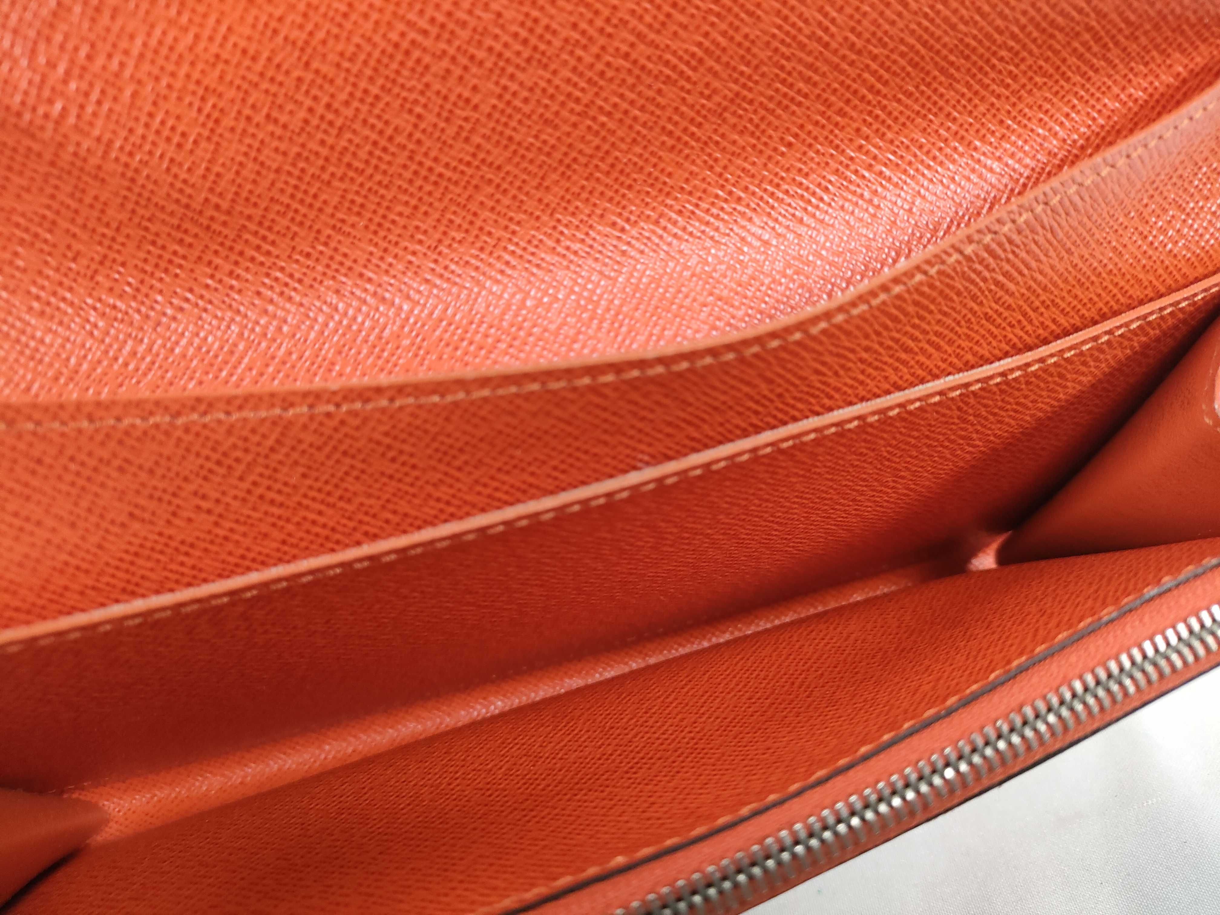 Epi Louis Vuitton Portefeuille Emilie Piment M60713 Wallet — view 12
