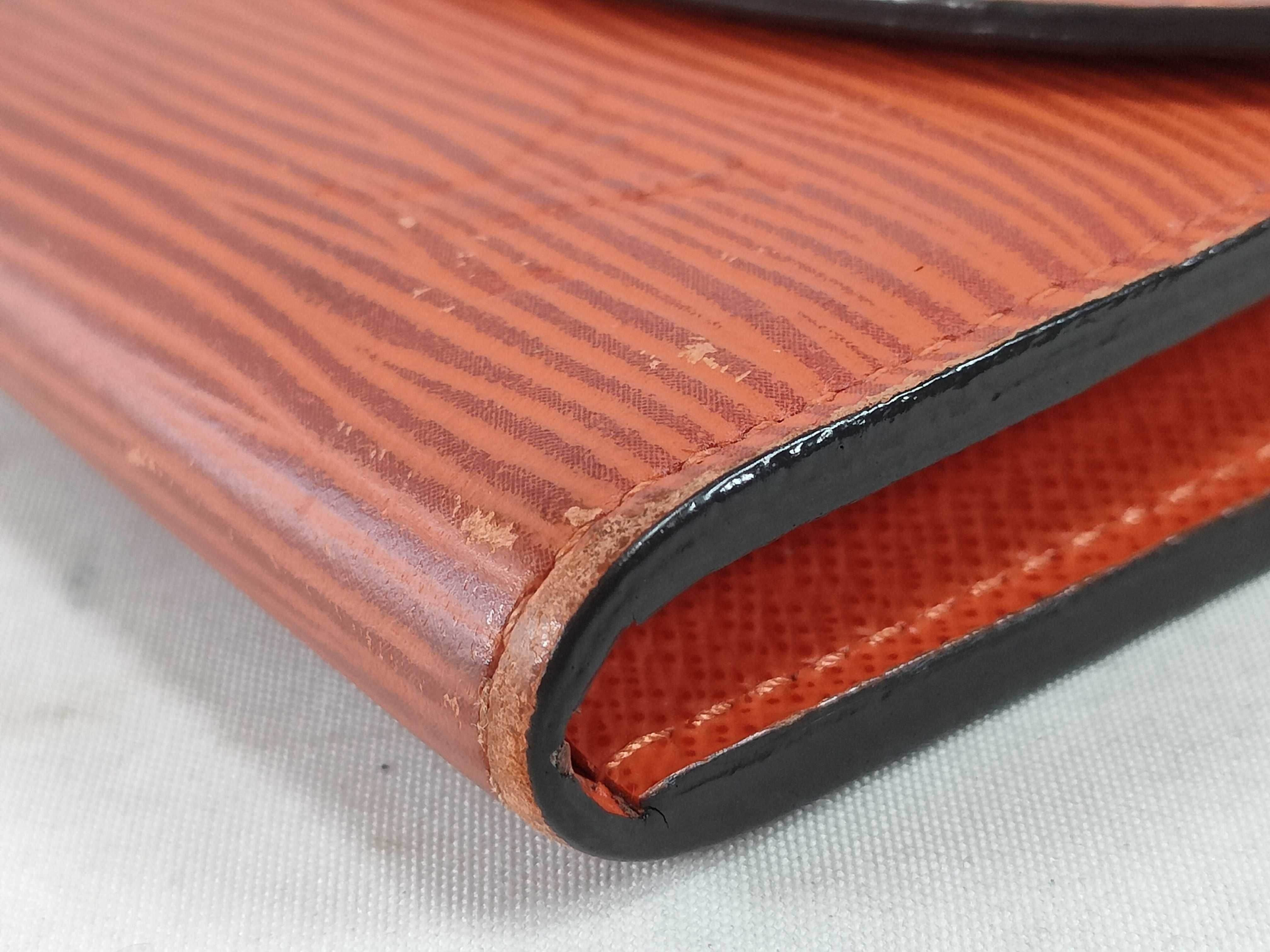 Epi Louis Vuitton Portefeuille Emilie Piment M60713 Wallet — view 4