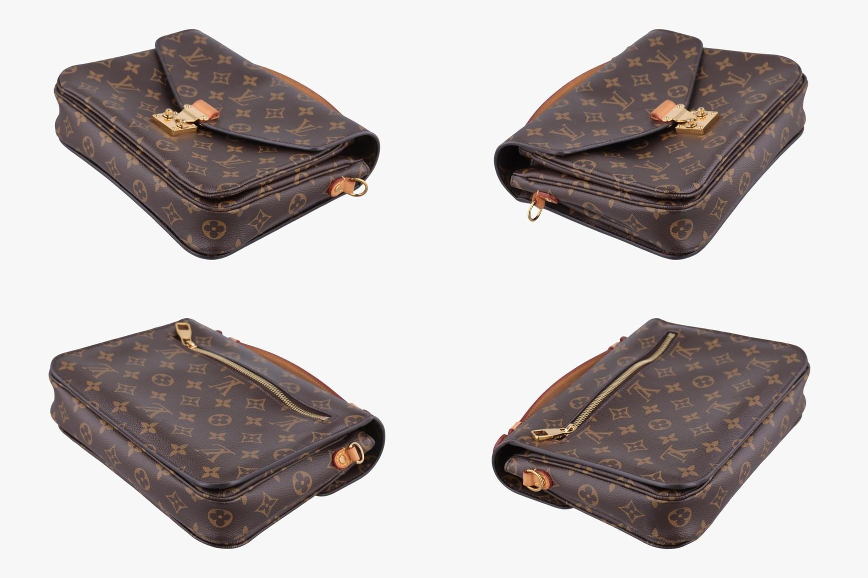 Pochette Metis MM Monogram Canvas Monogram/Brown — view 4