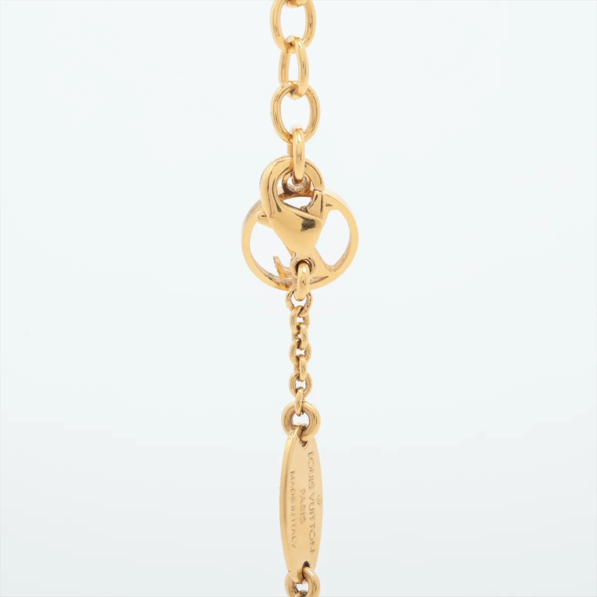 M61083 Essential V LE2282 Necklace, GP Gold, shows signs of wear, tarnishing, — view 3