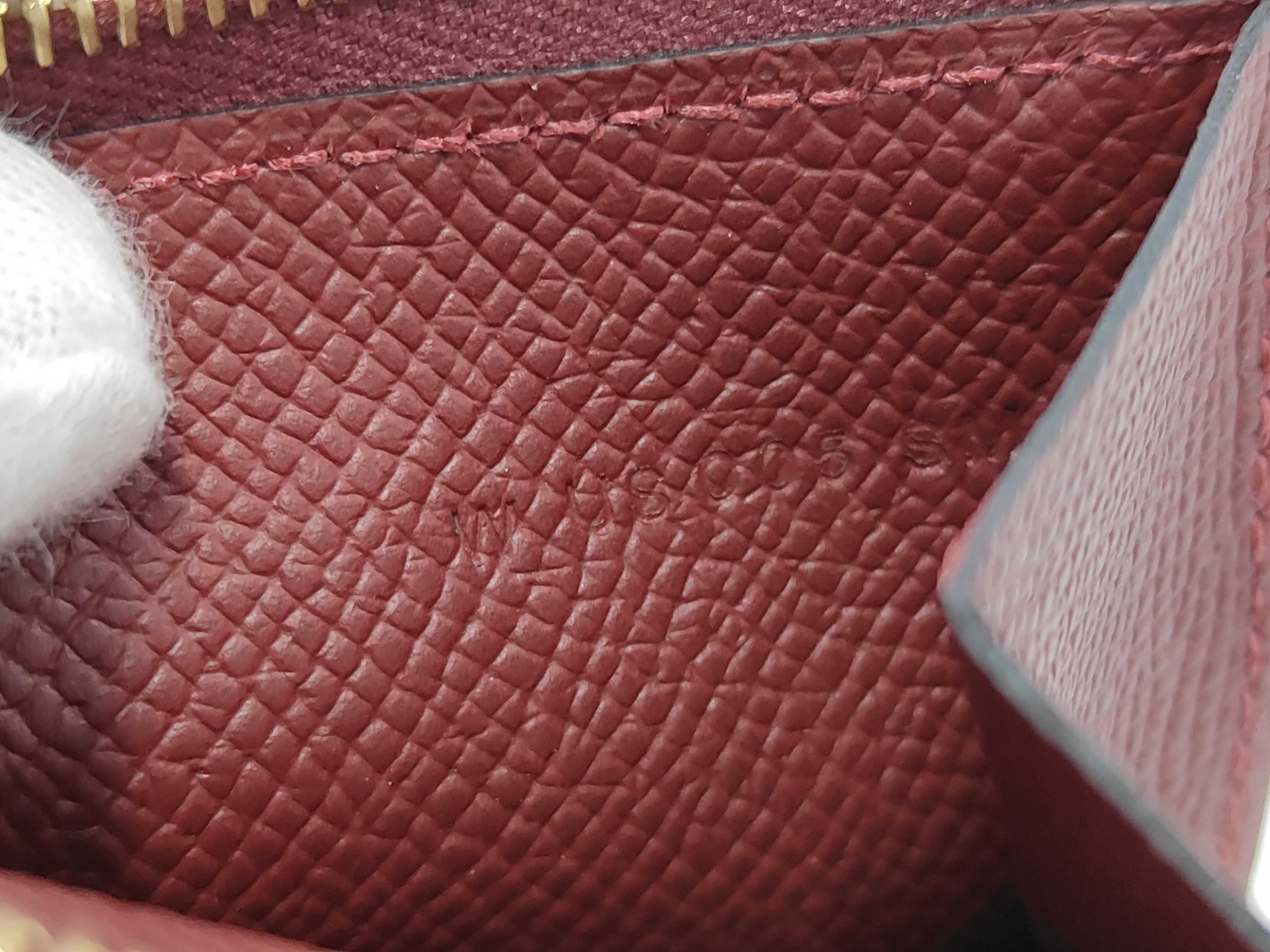 Bearn Compact Wallet, Rouge H, Veau Epsom Leather, W Stamp: 2024 Model — view 13