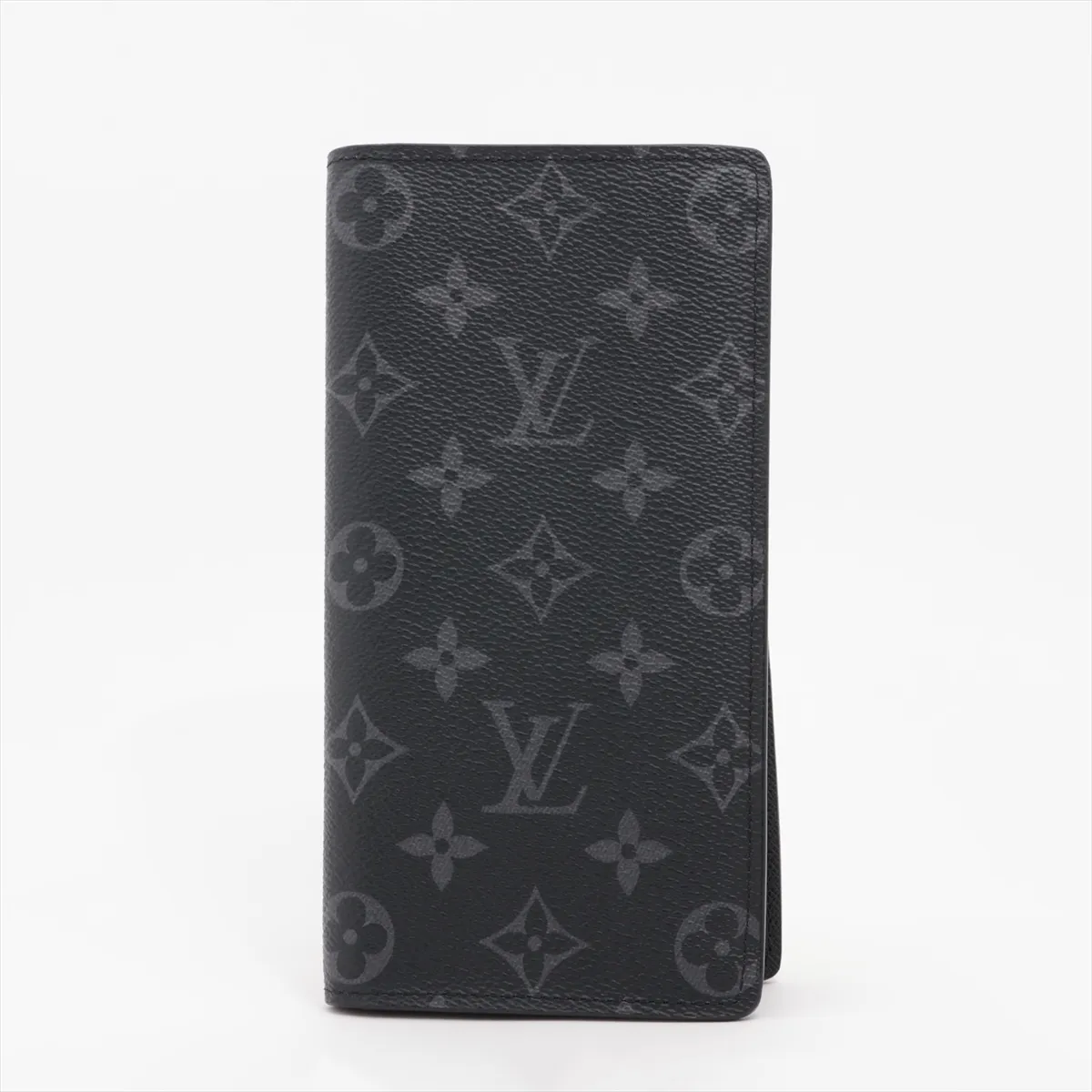 Monogram Eclipse Portefeuille Brazza M61697 Black Long Wallet (RFID detected) — view 2