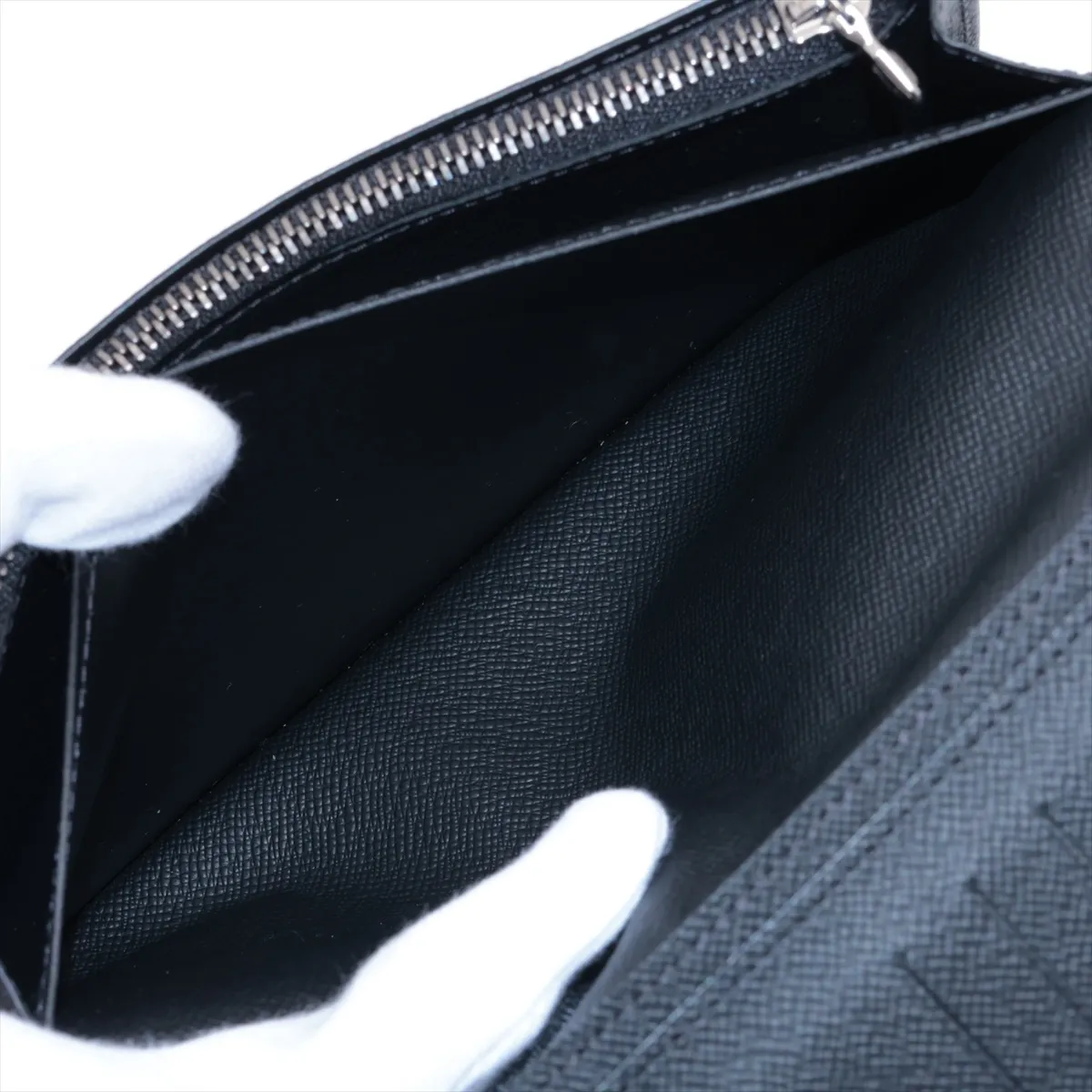 Monogram Eclipse Portefeuille Brazza M61697 Black Long Wallet (RFID detected) — view 6