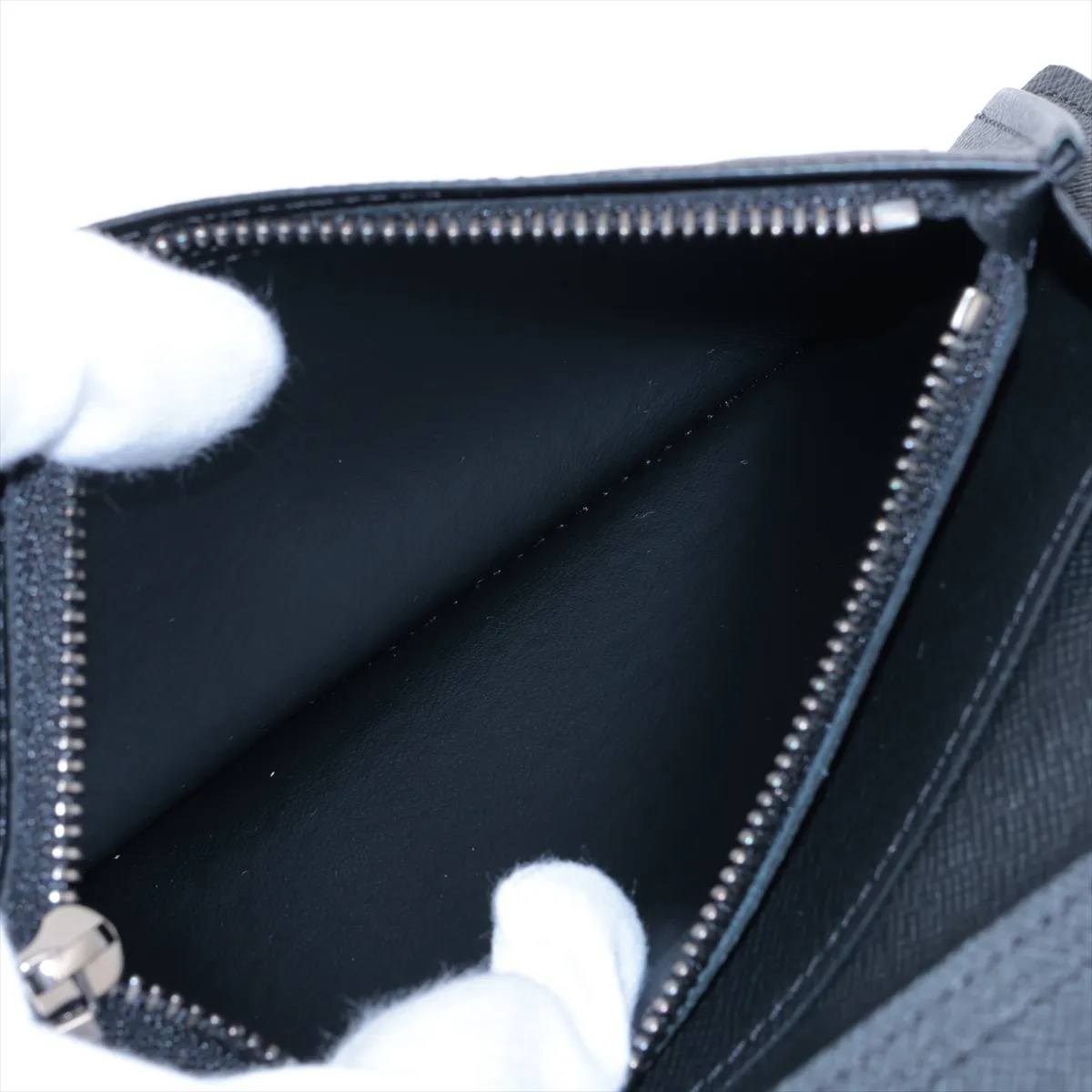 Monogram Eclipse Portefeuille Brazza M61697 Black Long Wallet (RFID detected) — view 9