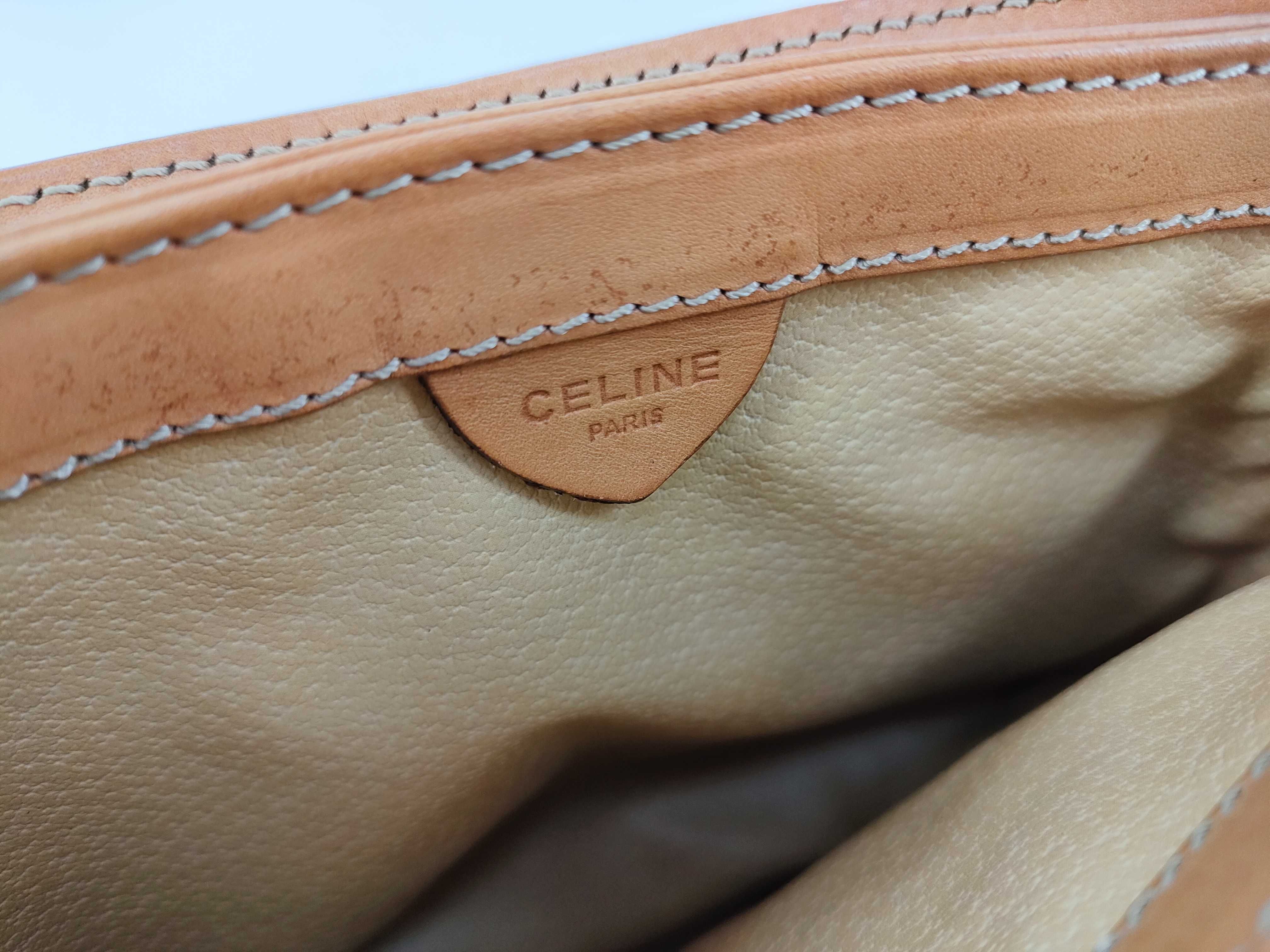 Macadam Pattern Leather Shoulder Bag — view 11