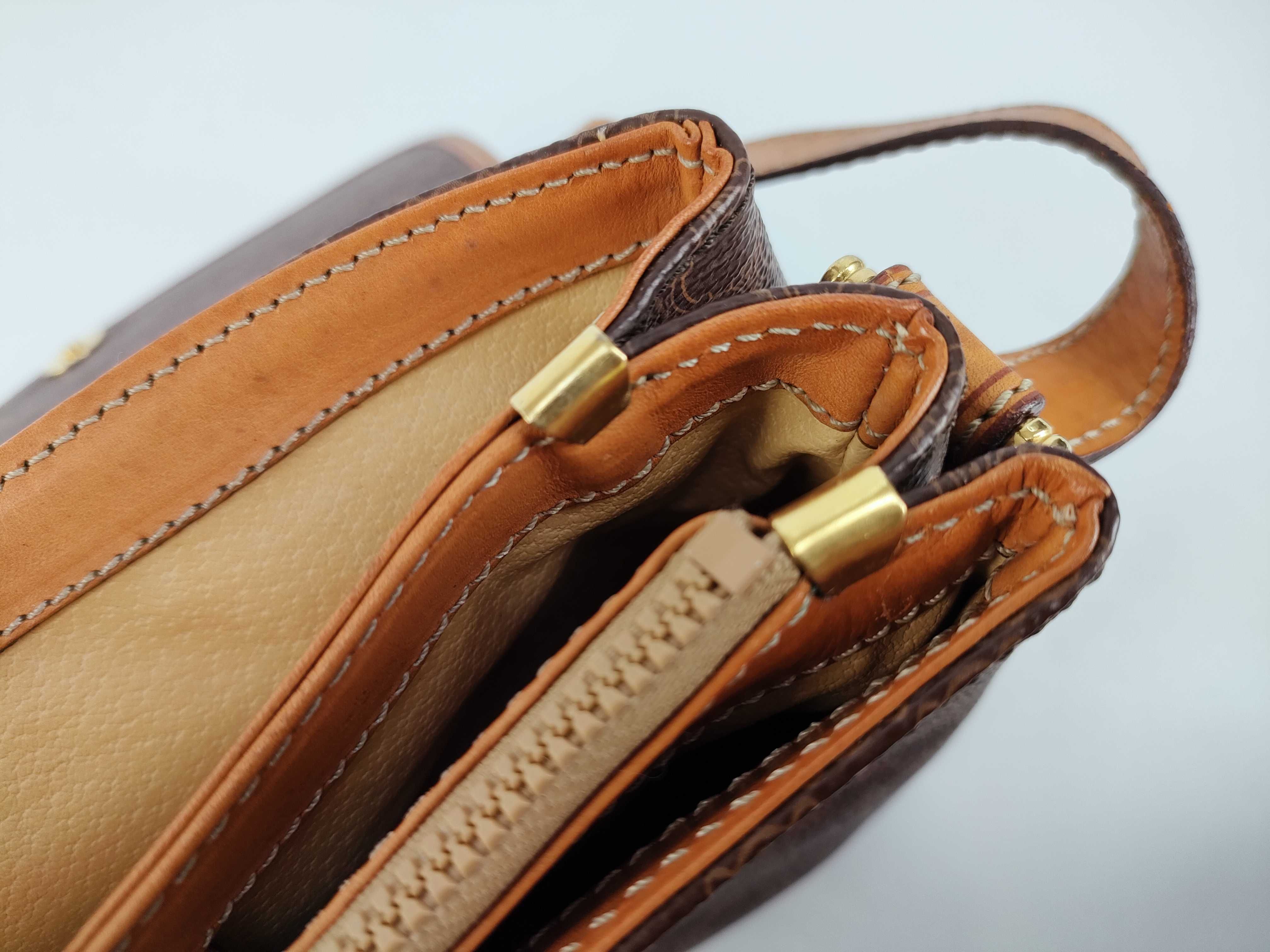 Macadam Pattern Leather Shoulder Bag — view 15