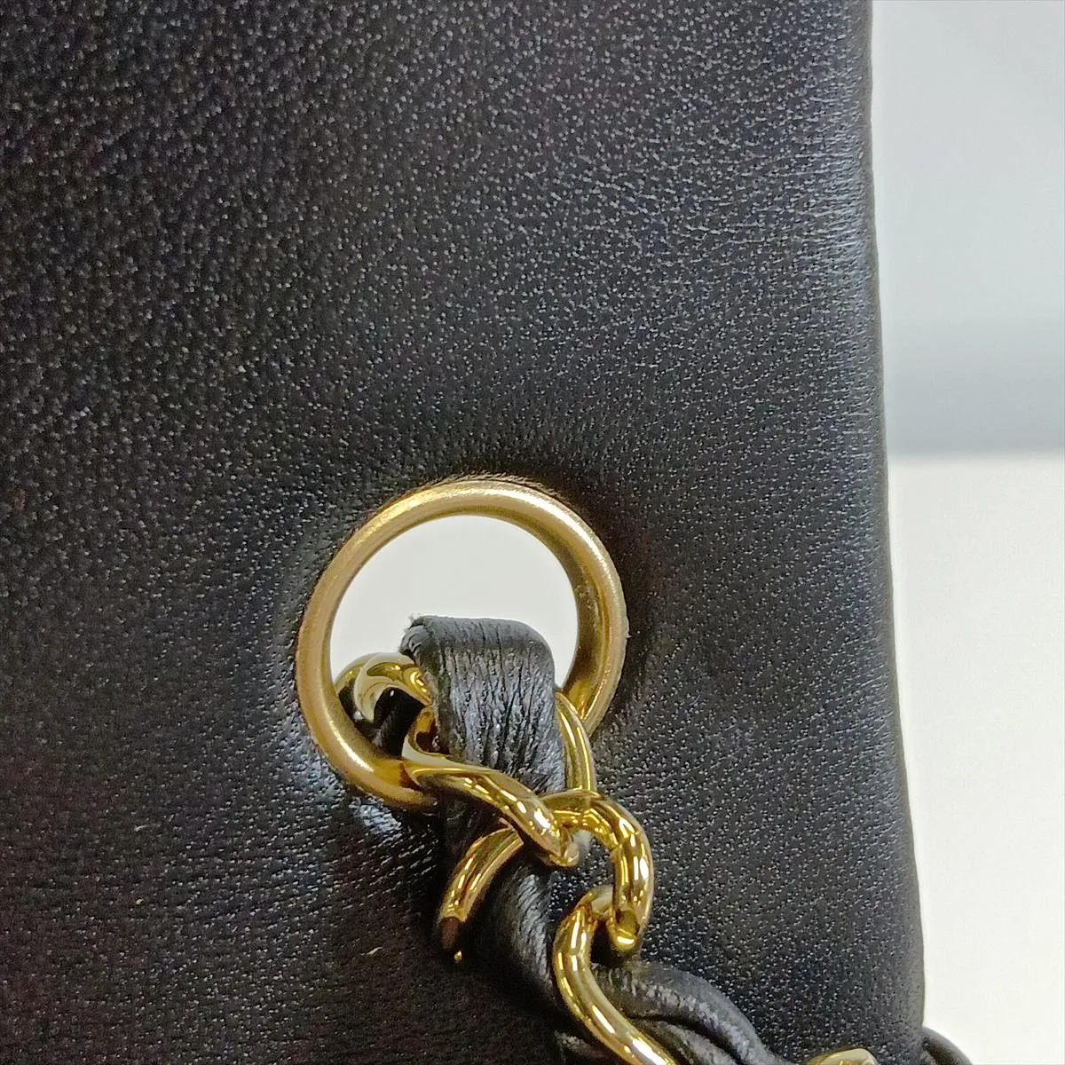[Individually packaged] Chanel Mini Matelassé 20 Lambskin Single Flap Single Chain Bag, Black with Gold Hardware, LX5GHU87, Random Plate, A69900 — view 13