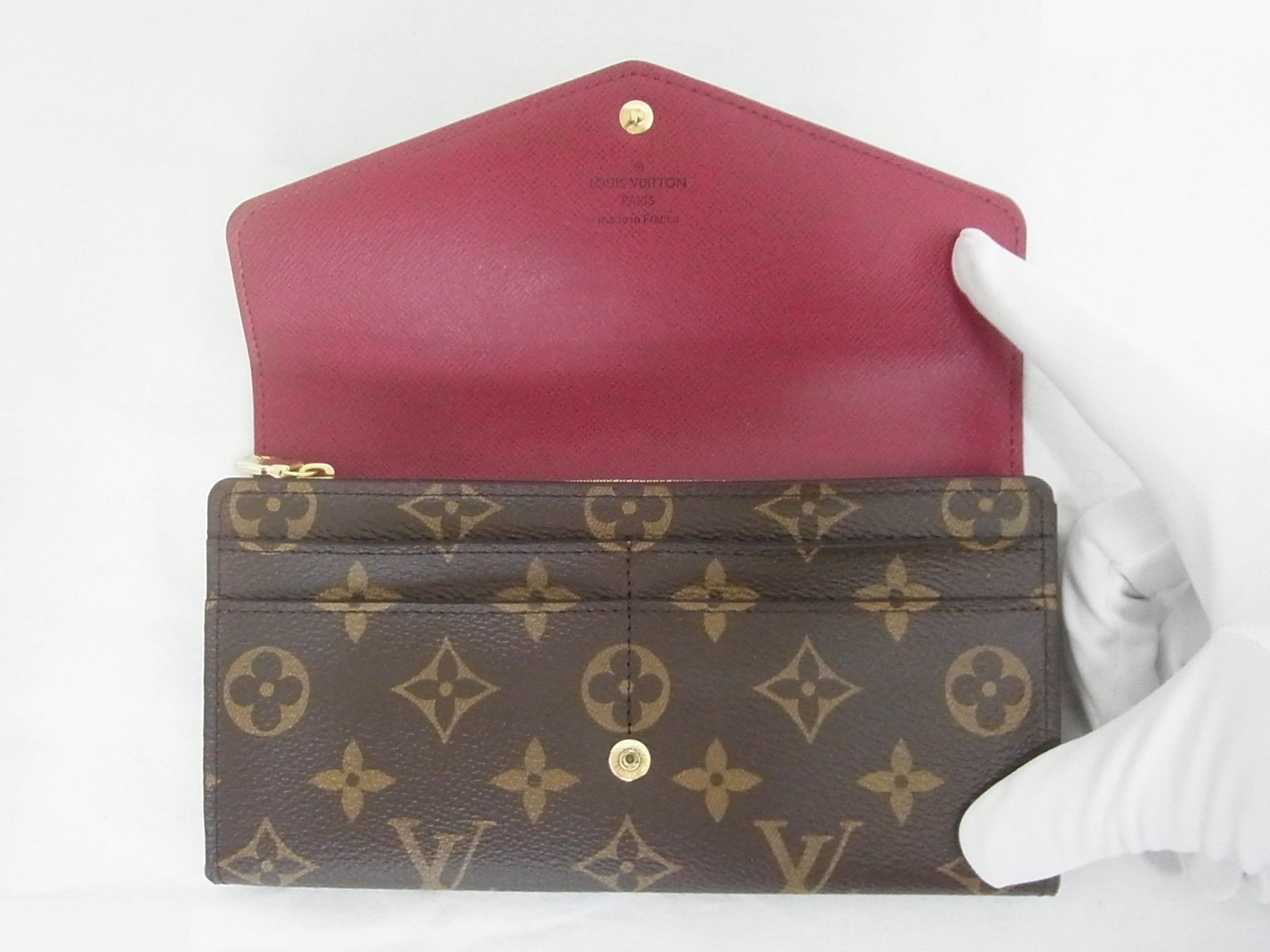 M62234 Portefeuille Sarah Fuchsia — view 4