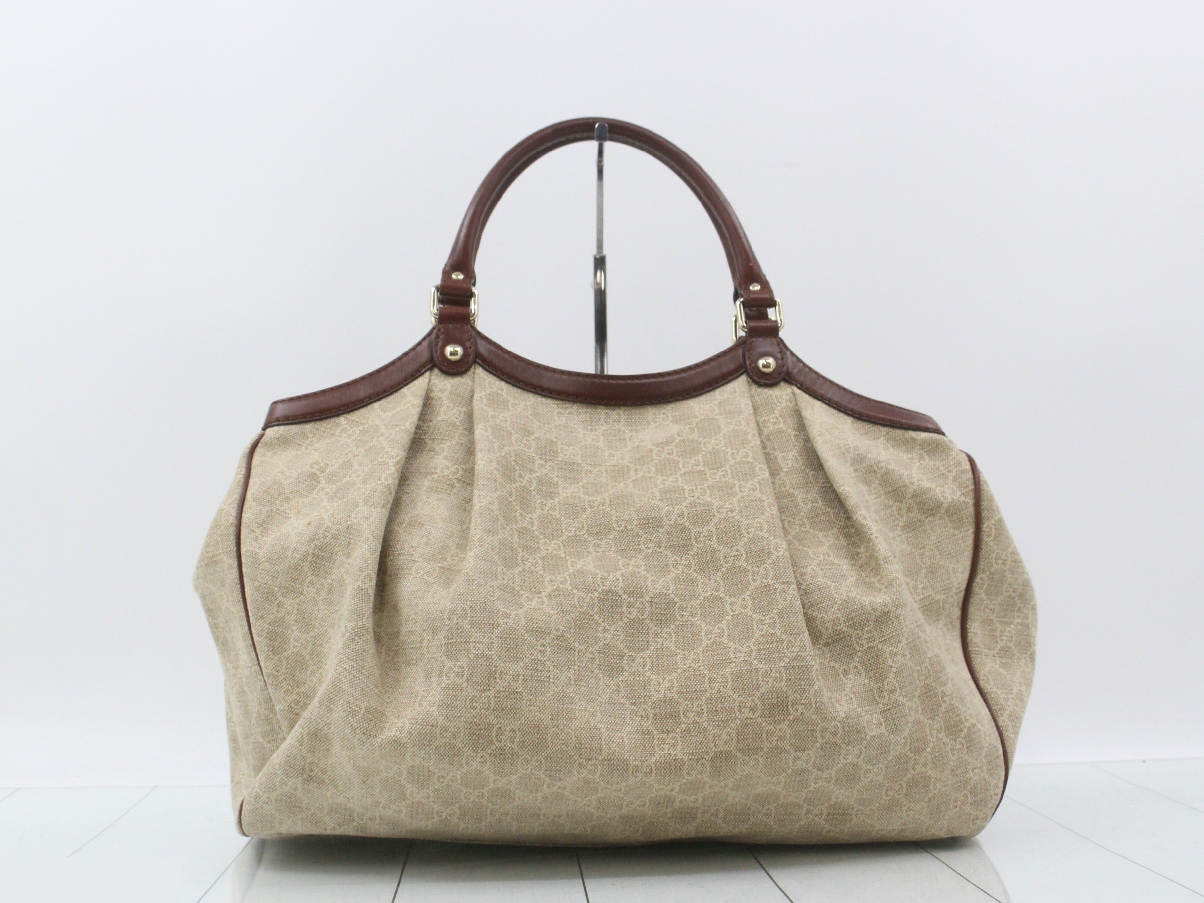 Sukey Beige Leather / Brown — view 2