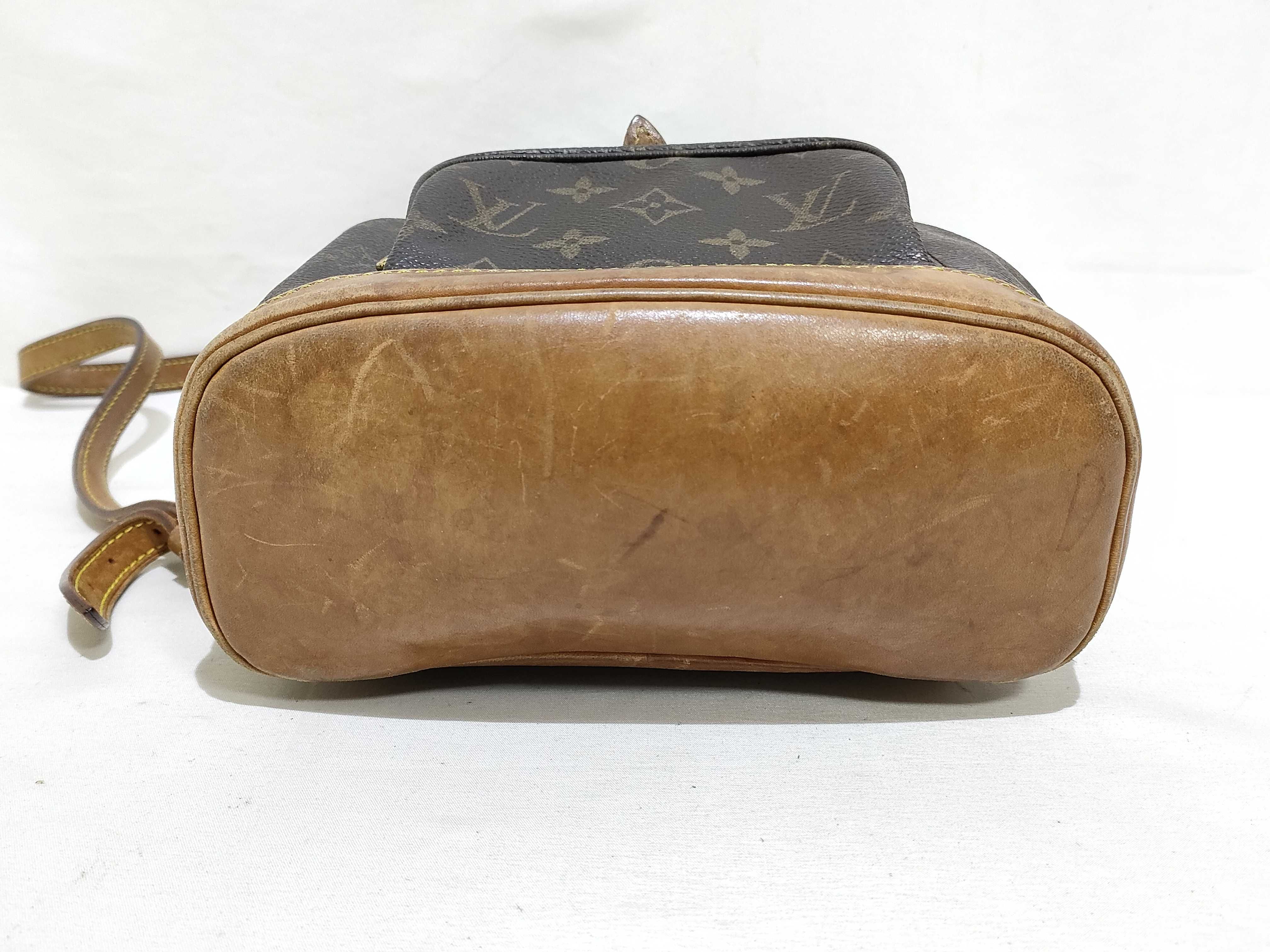Monogram Louis Vuitton M51137 Monogram Mini Montsouris SP0010 Backpack — view 7