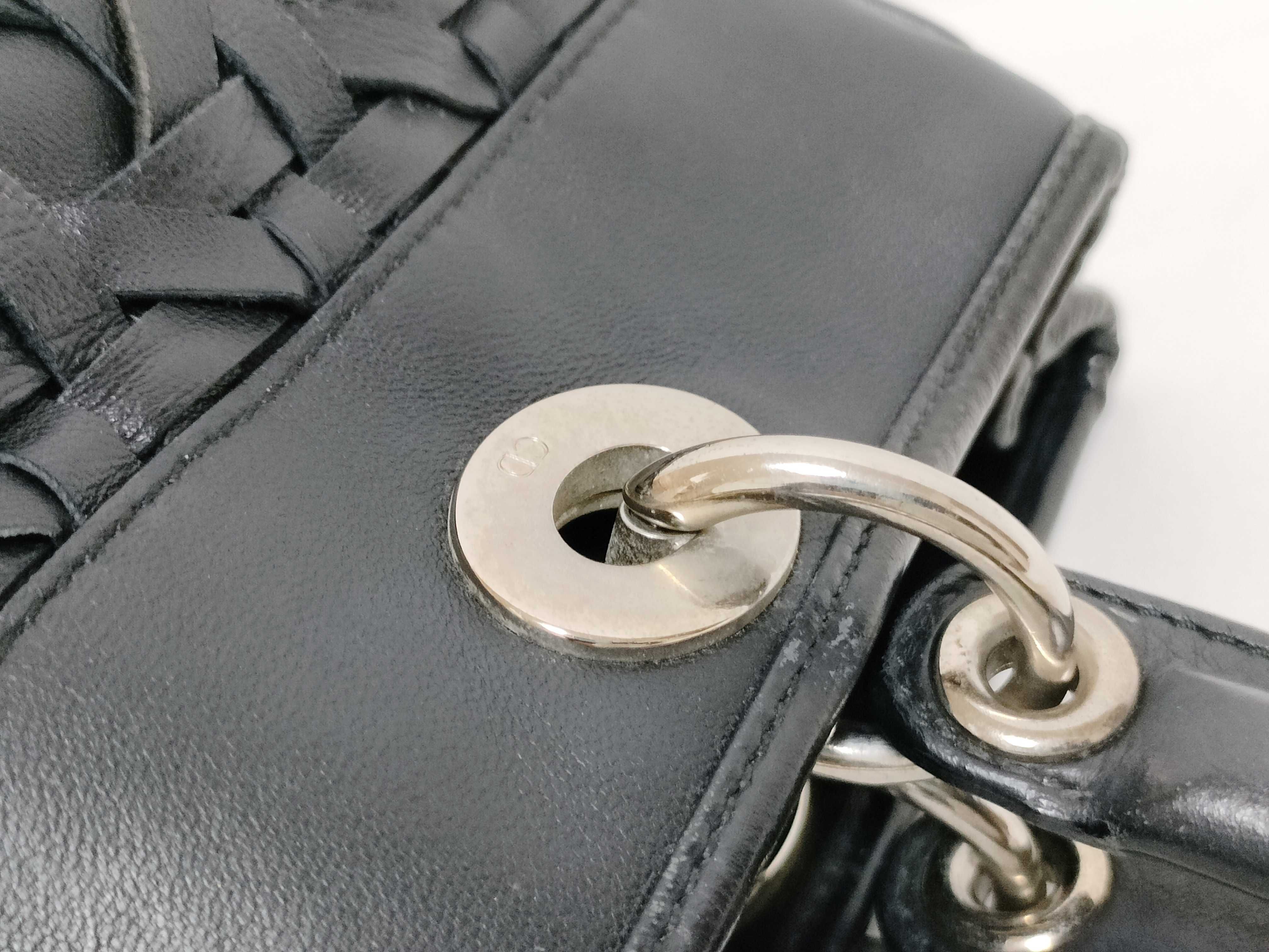 Diorissimo bag, leather, black, handbag — view 5