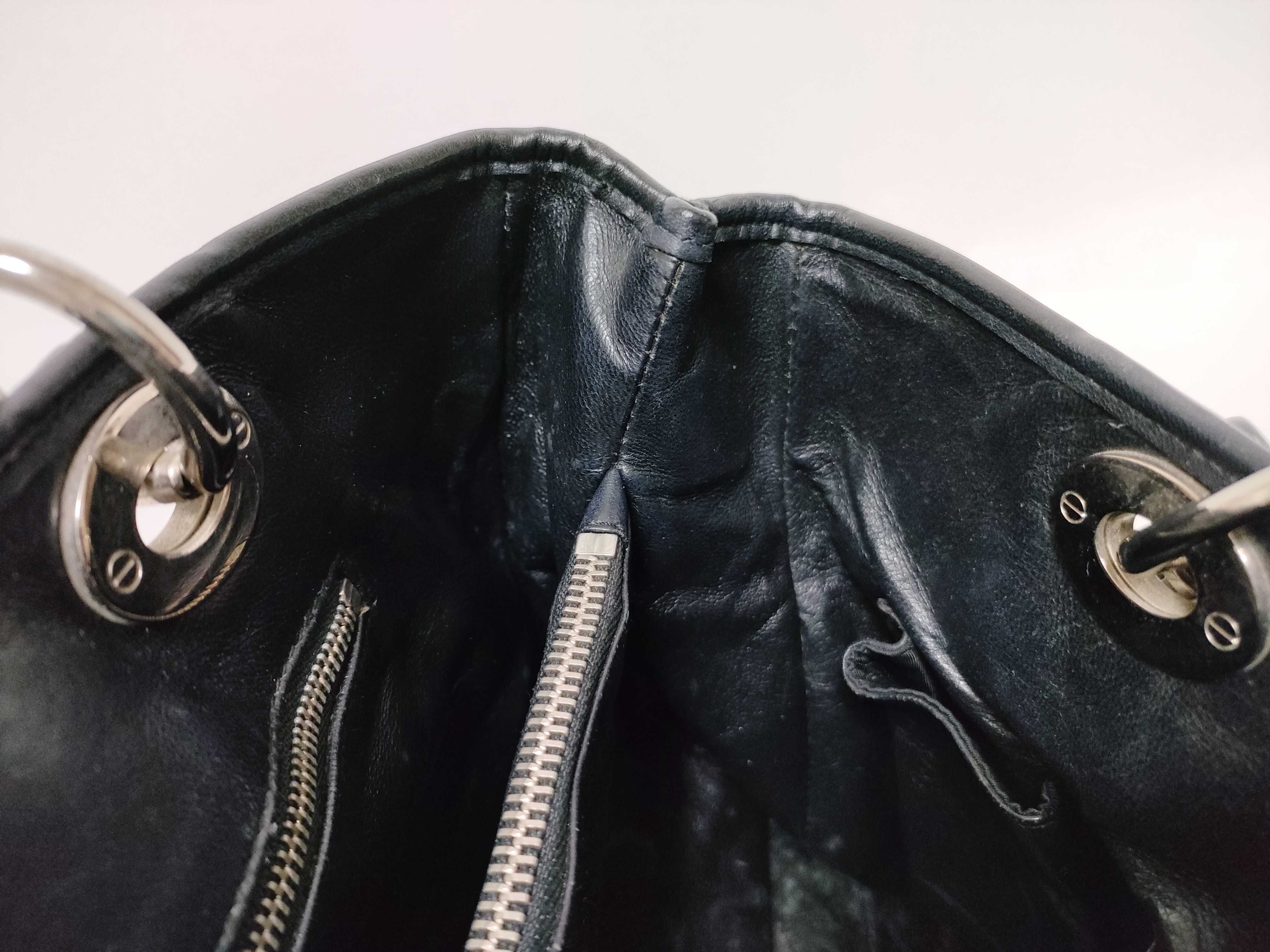 Diorissimo bag, leather, black, handbag — view 8