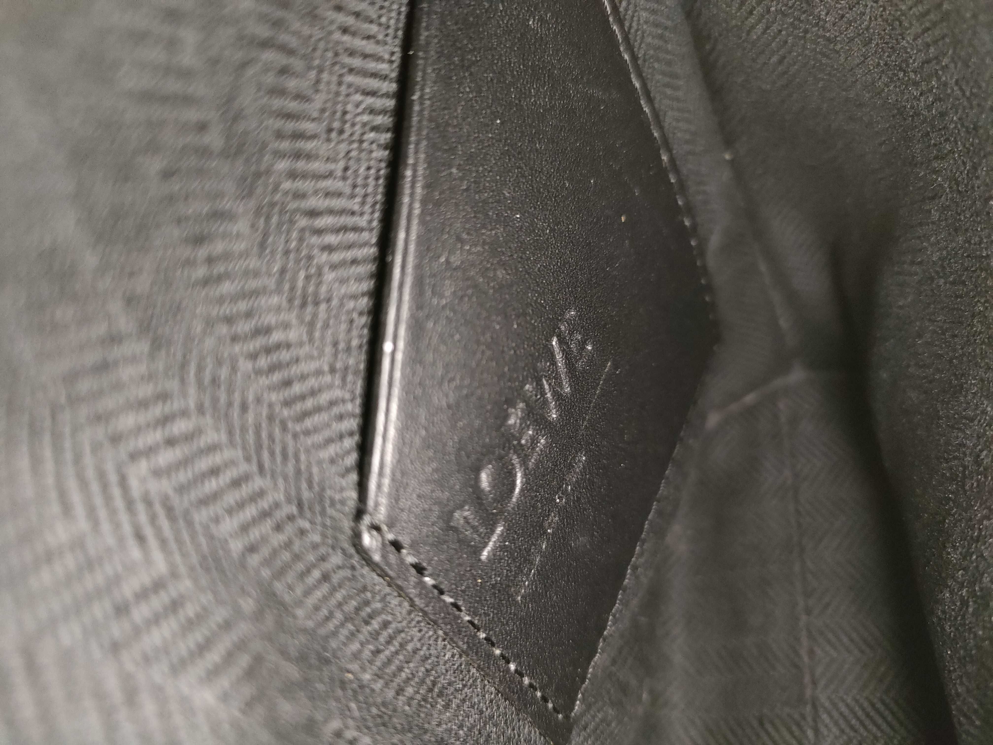 Anagram Vertical T-Pocket Body Bag, Black Shoulder Bag — view 11