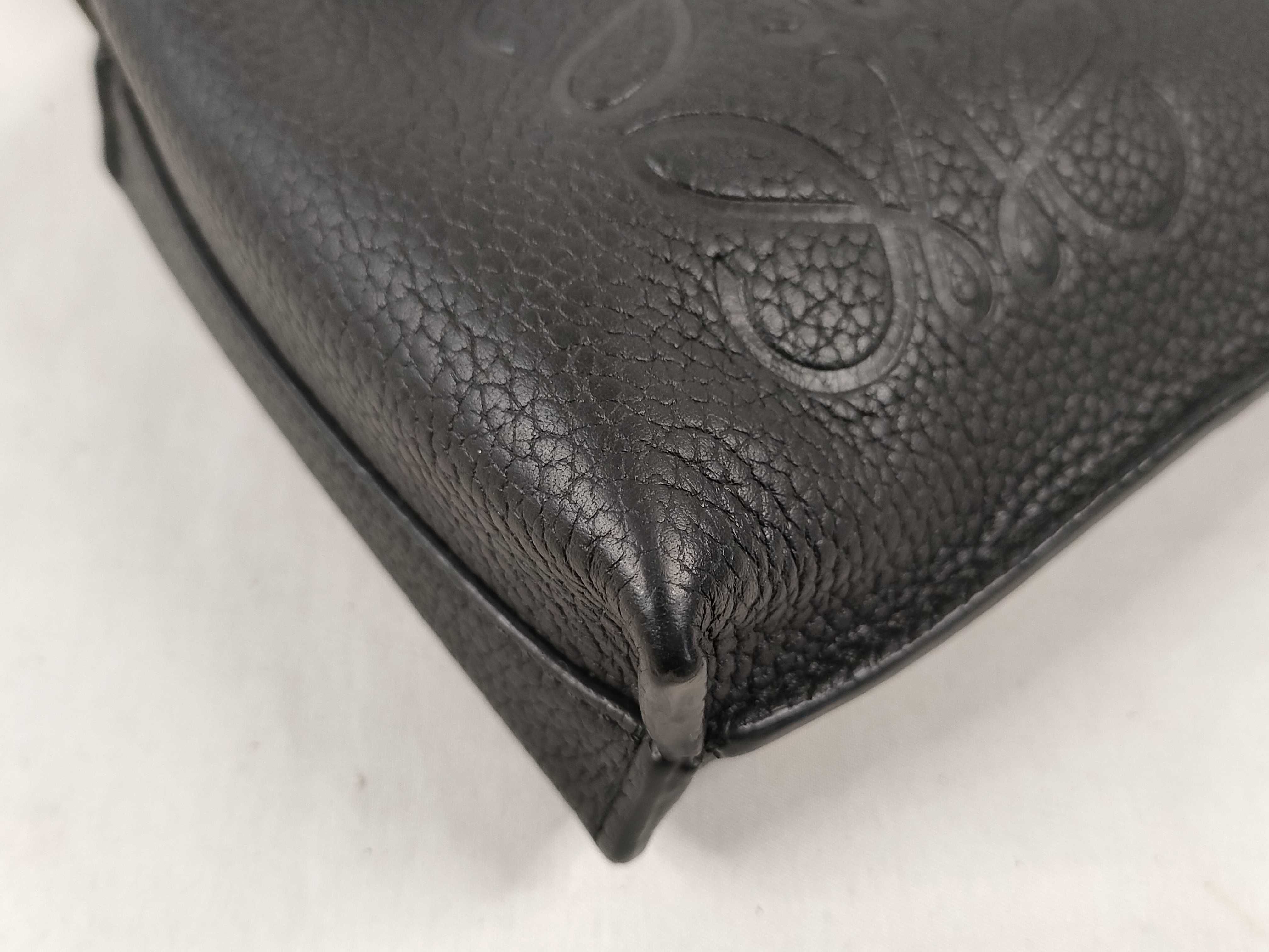 Anagram Vertical T-Pocket Body Bag, Black Shoulder Bag — view 6
