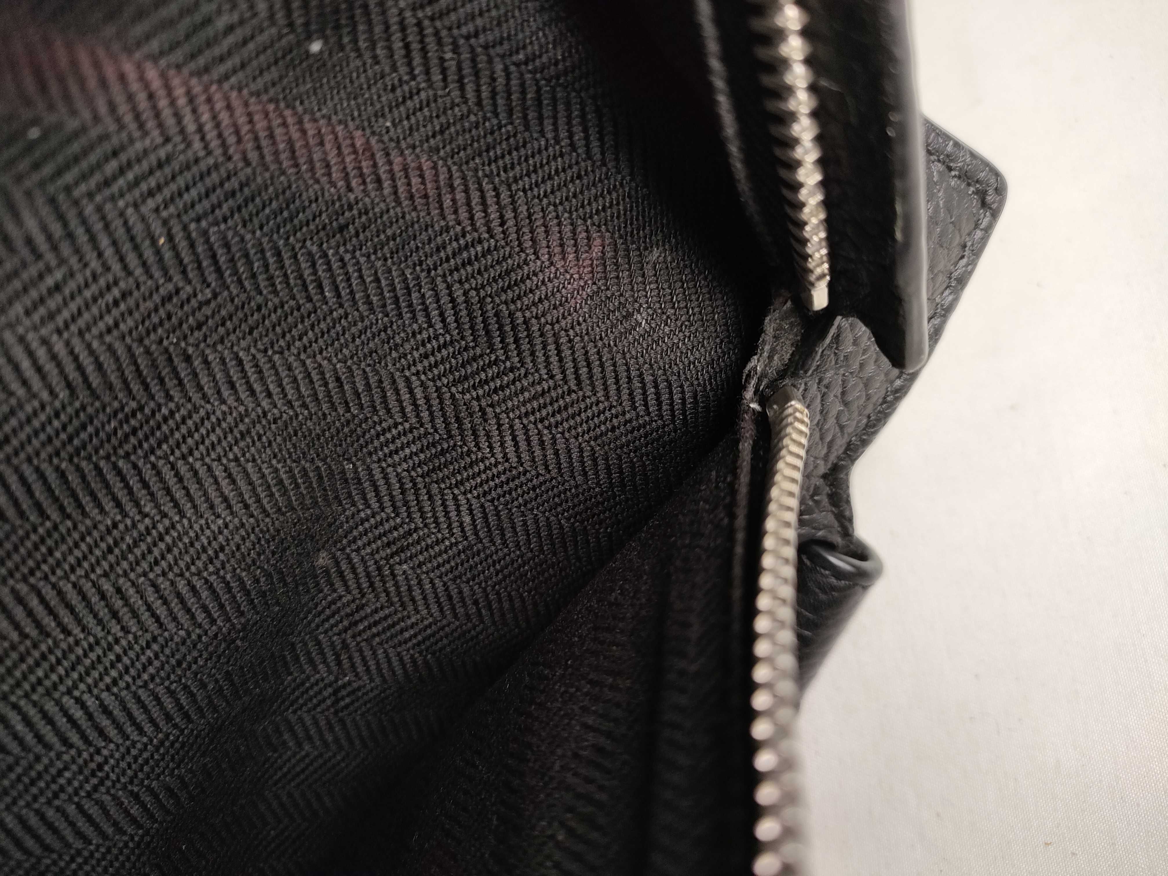 Anagram Vertical T-Pocket Body Bag, Black Shoulder Bag — view 9