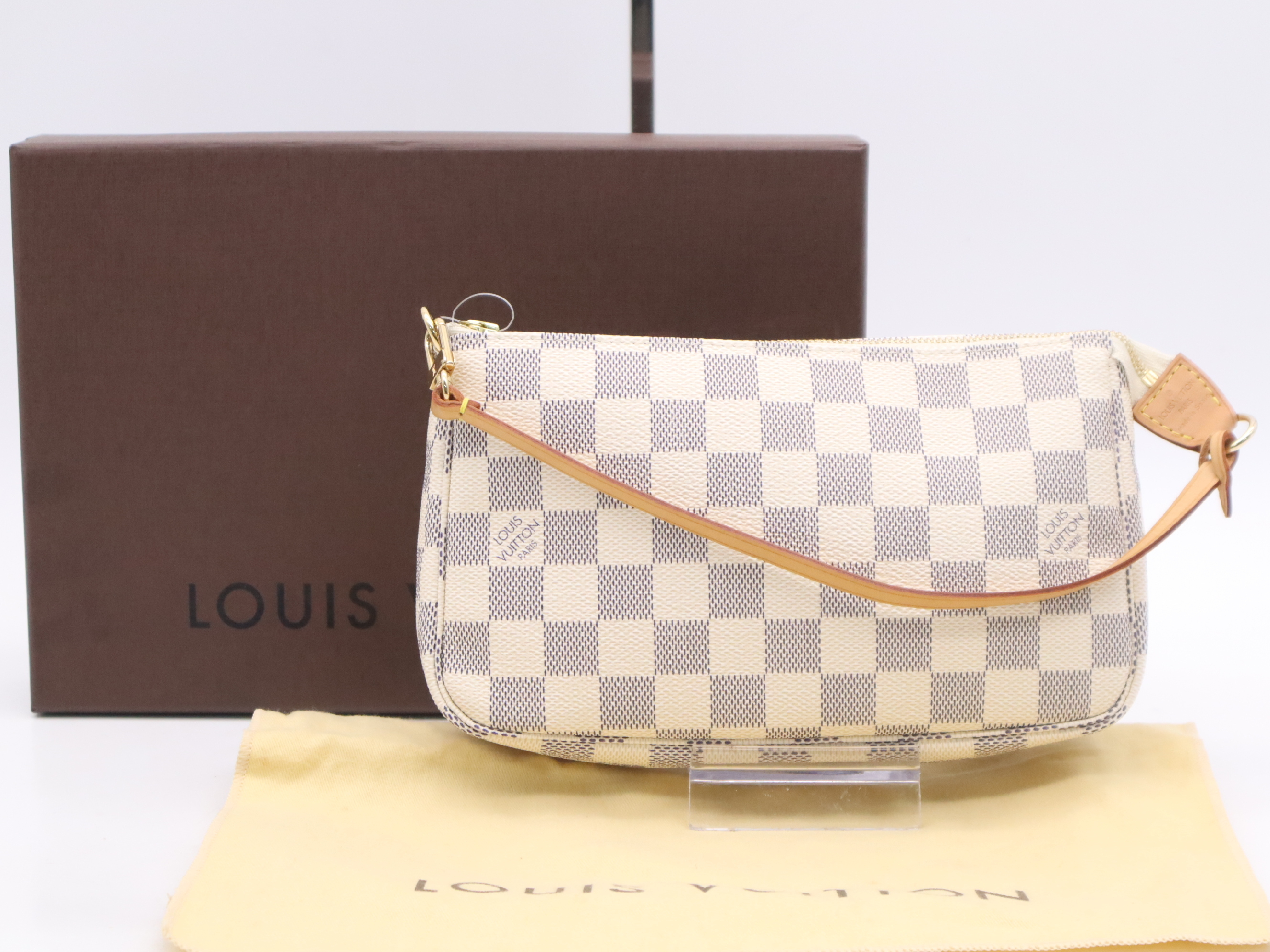 N41207 Azur Pochette Accessoires New Model Handbag with Dust Bag and Box