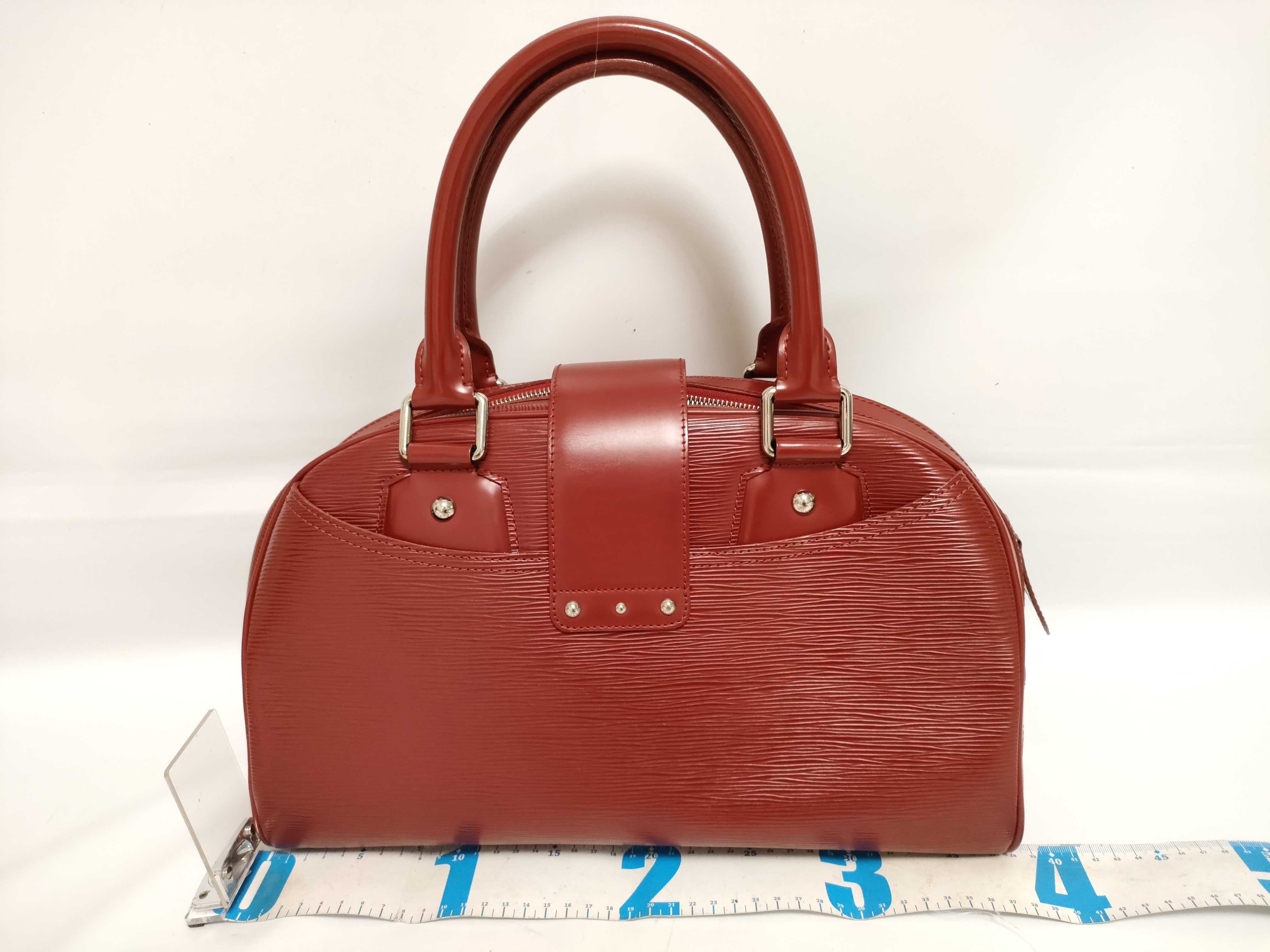 Epi Leather Bowling Montaigne Handbag — view 2