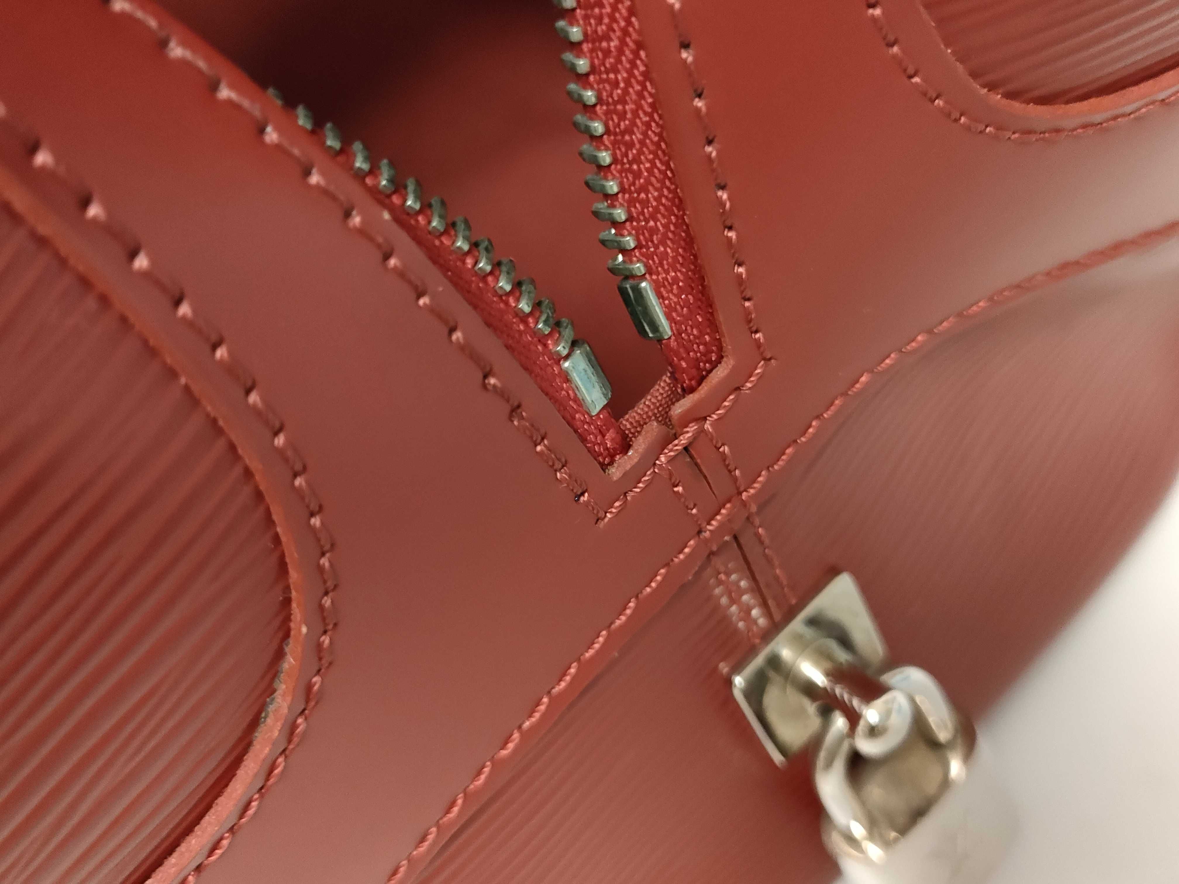 Epi Leather Bowling Montaigne Handbag — view 13