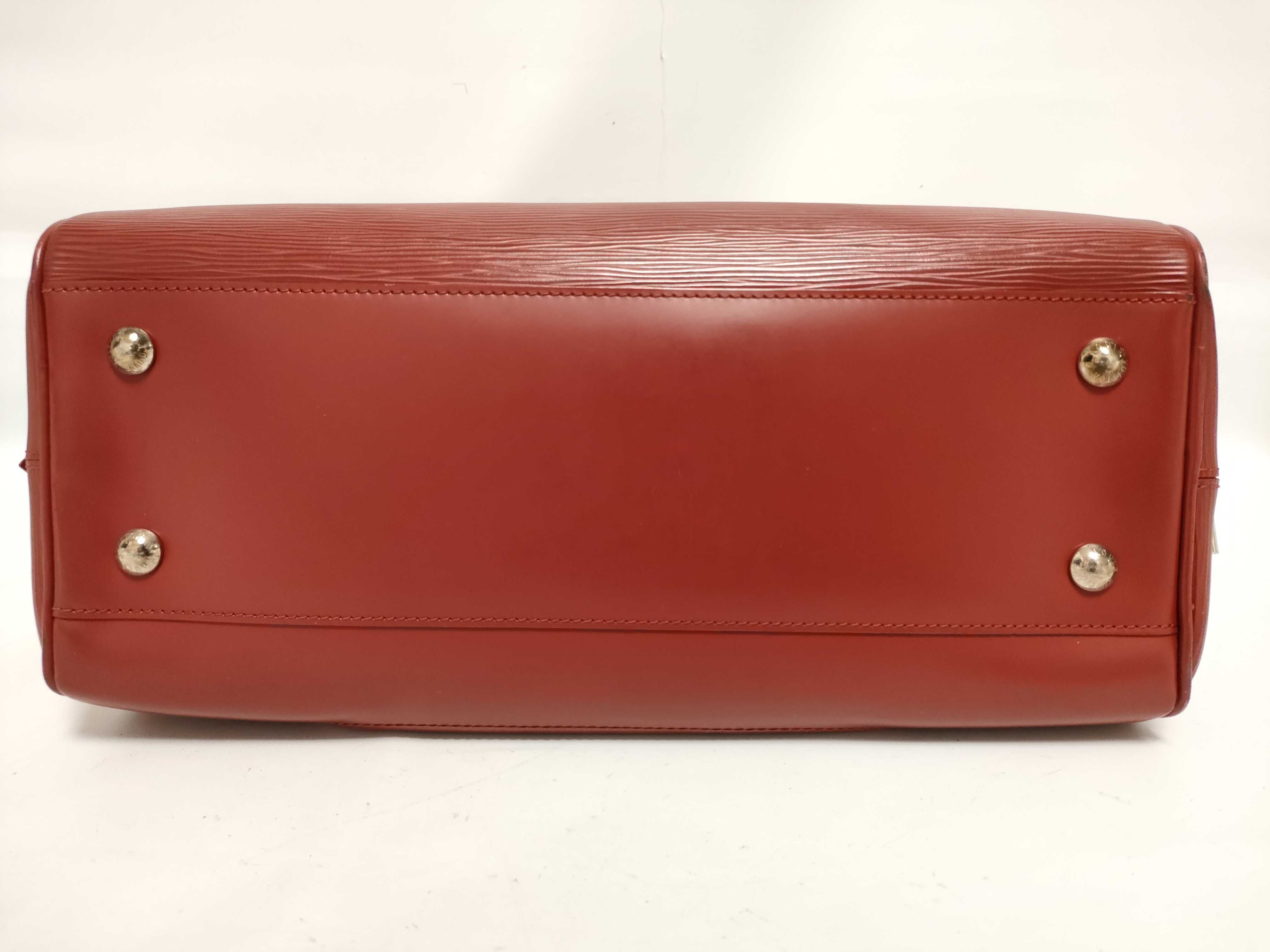 Epi Leather Bowling Montaigne Handbag — view 3