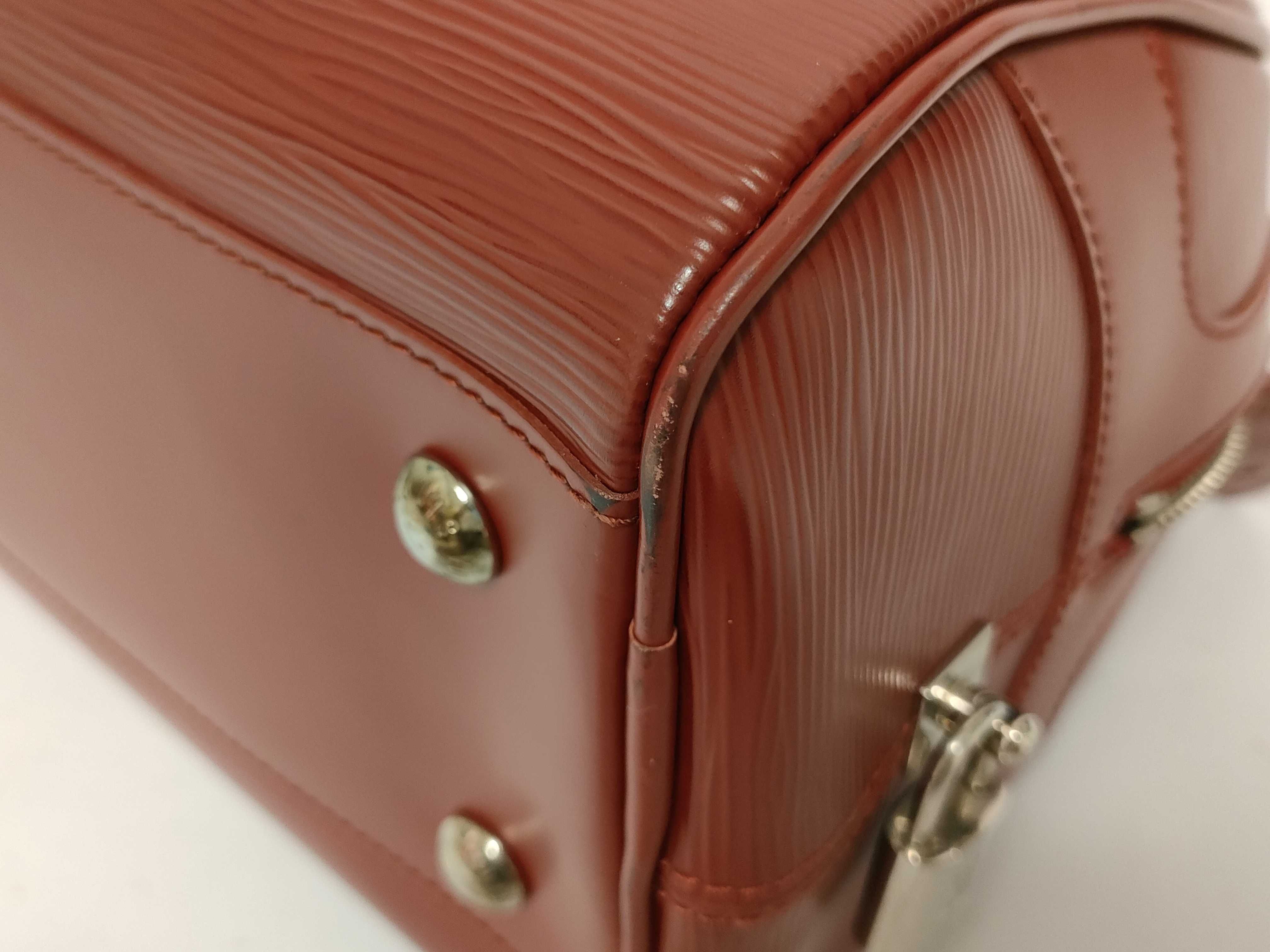 Epi Leather Bowling Montaigne Handbag — view 4