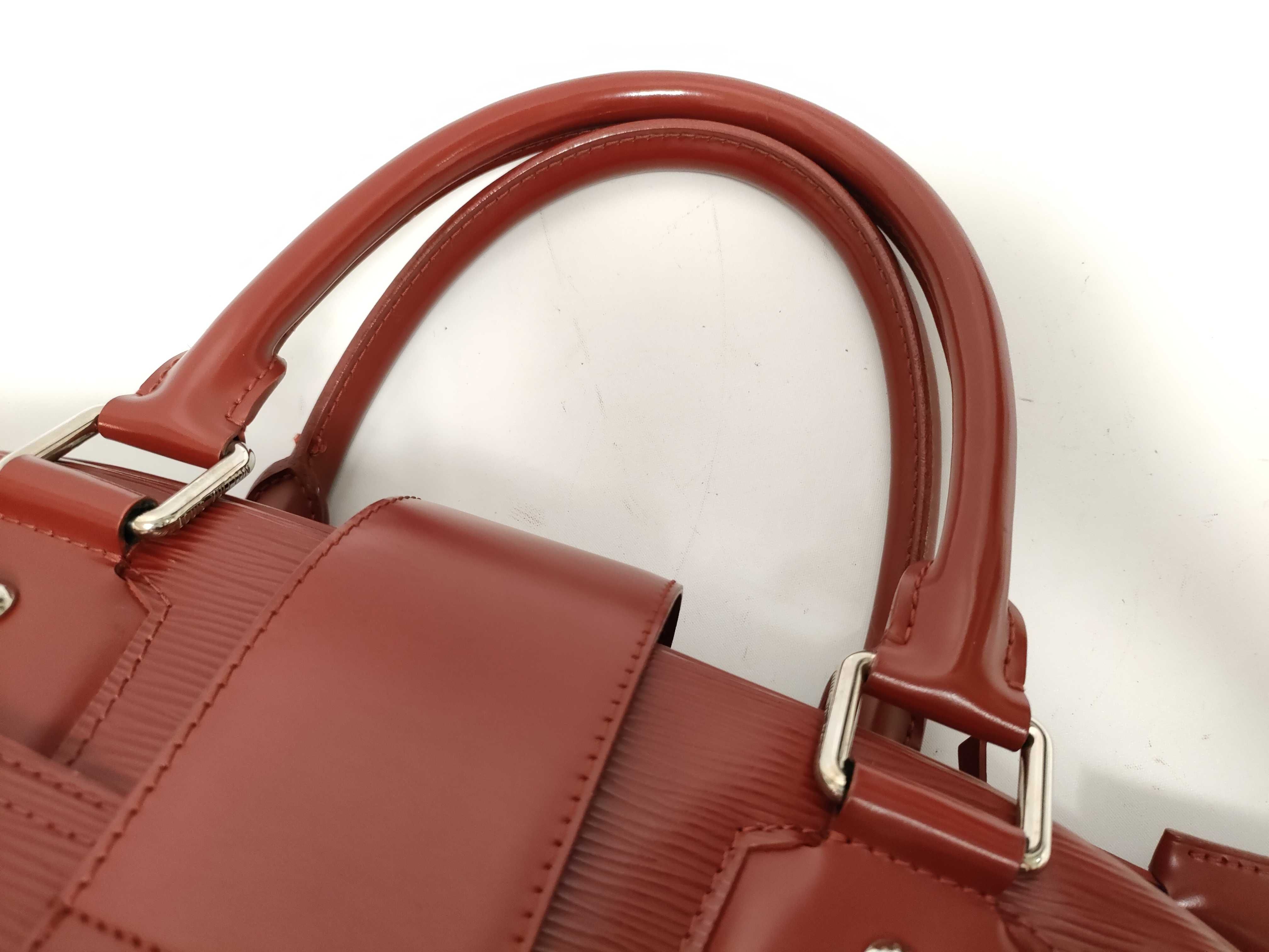 Epi Leather Bowling Montaigne Handbag — view 5