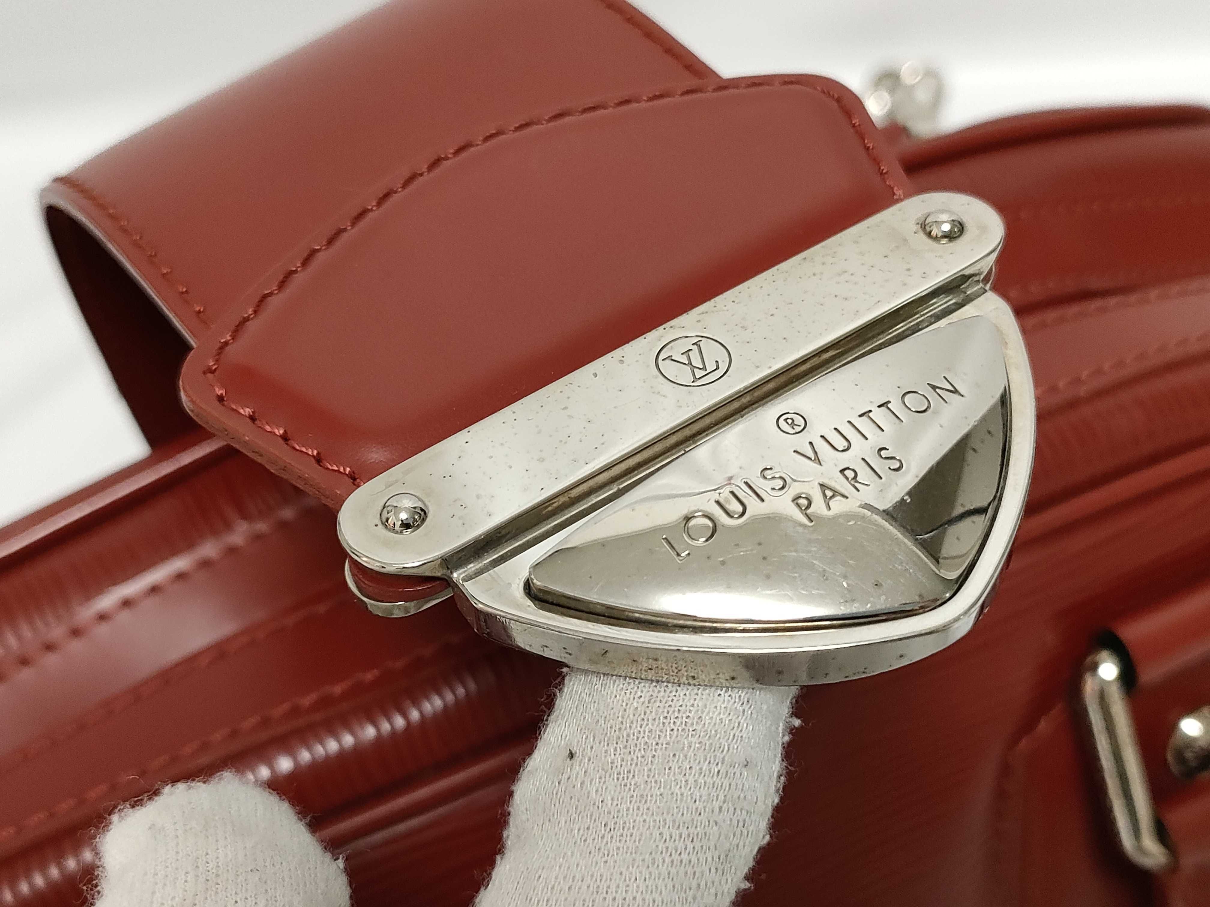 Epi Leather Bowling Montaigne Handbag — view 8