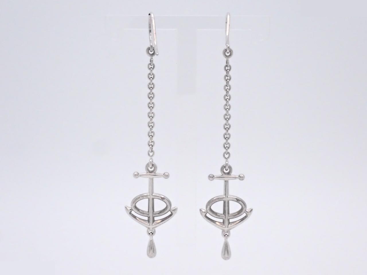 Grand Large Drop Earrings, 925 Sterling Silver, 6.5g — view 2
