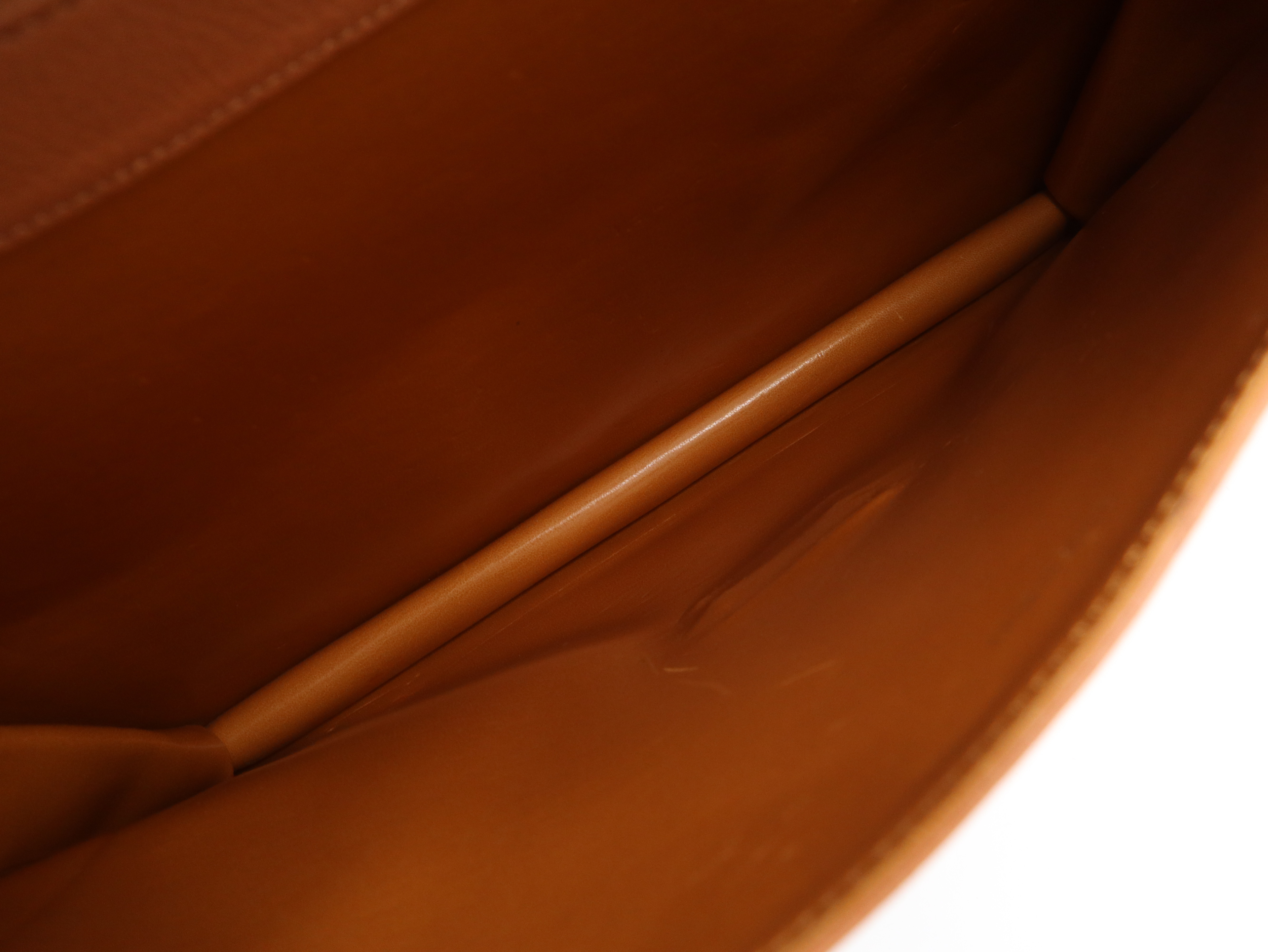 Leather Briefcase, Brown, Business Bag — view 11