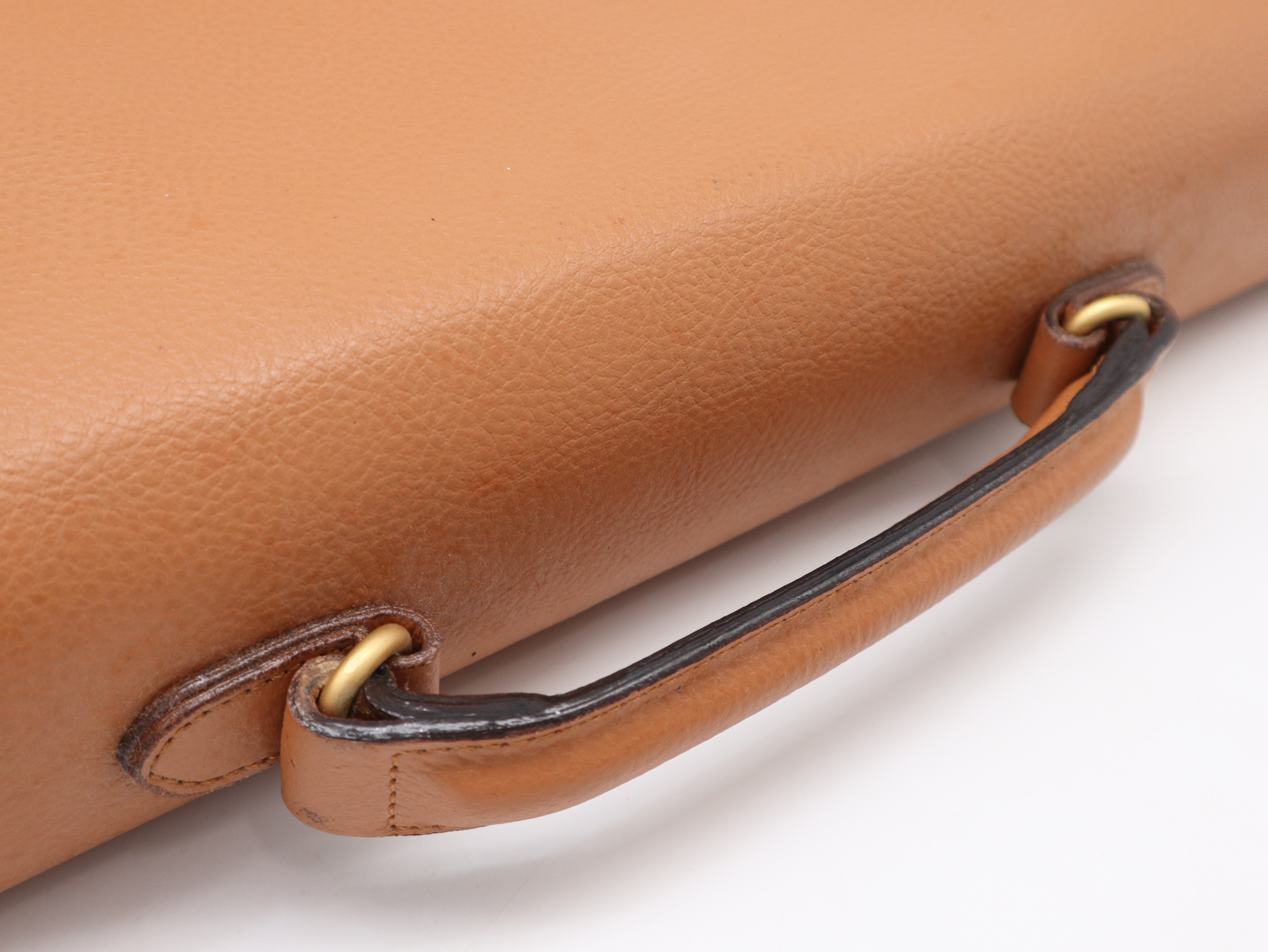 Leather Briefcase, Brown, Business Bag — view 6