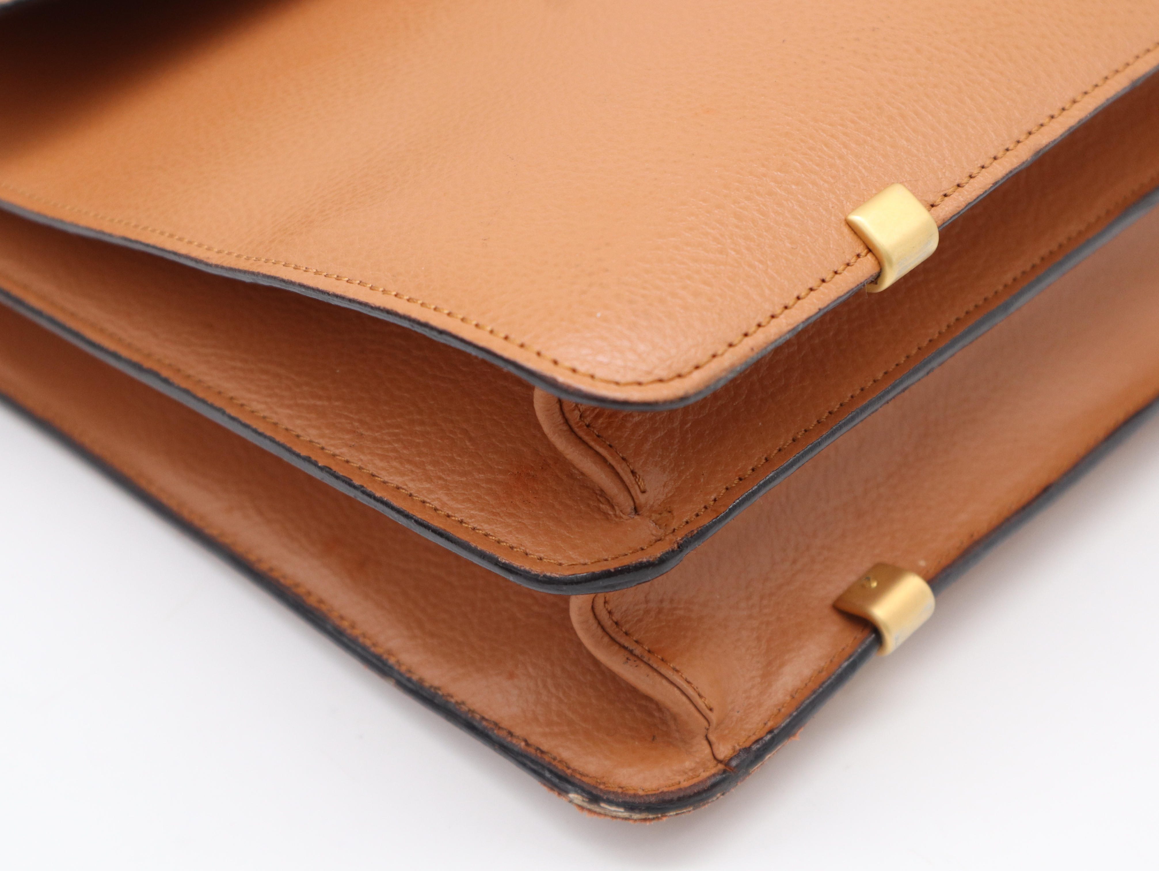 Leather Briefcase, Brown, Business Bag — view 9