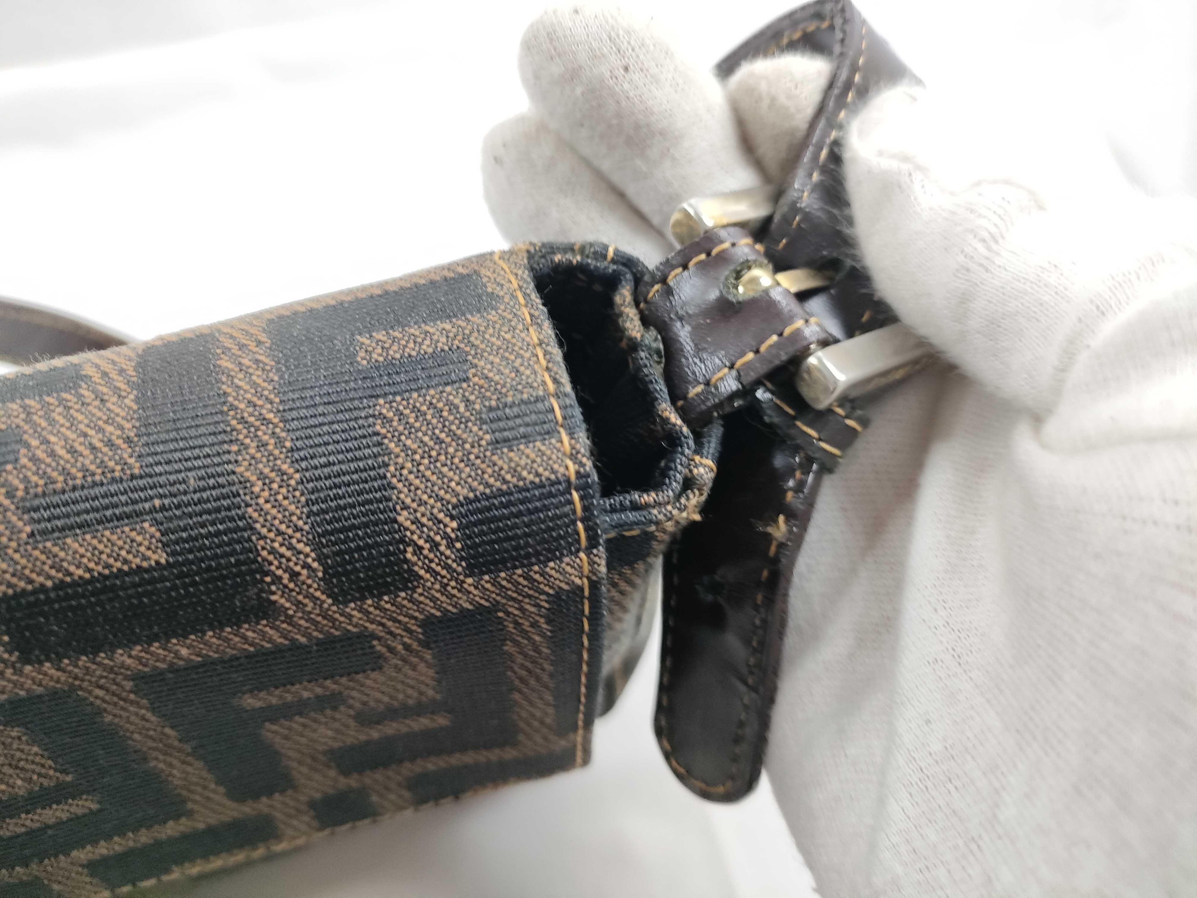 Zucca pattern handbag, Fendi Mamma Bucket Zucca shoulder bag — view 9