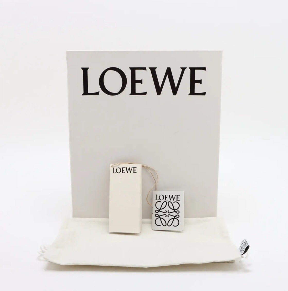 Boxed Font Tote Bag, Raffia x Leather, 2-Way — view 8