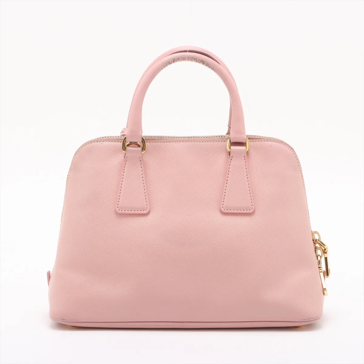 Saffiano Luxe Leather 2WAY Handbag Pink BL0838 — view 2