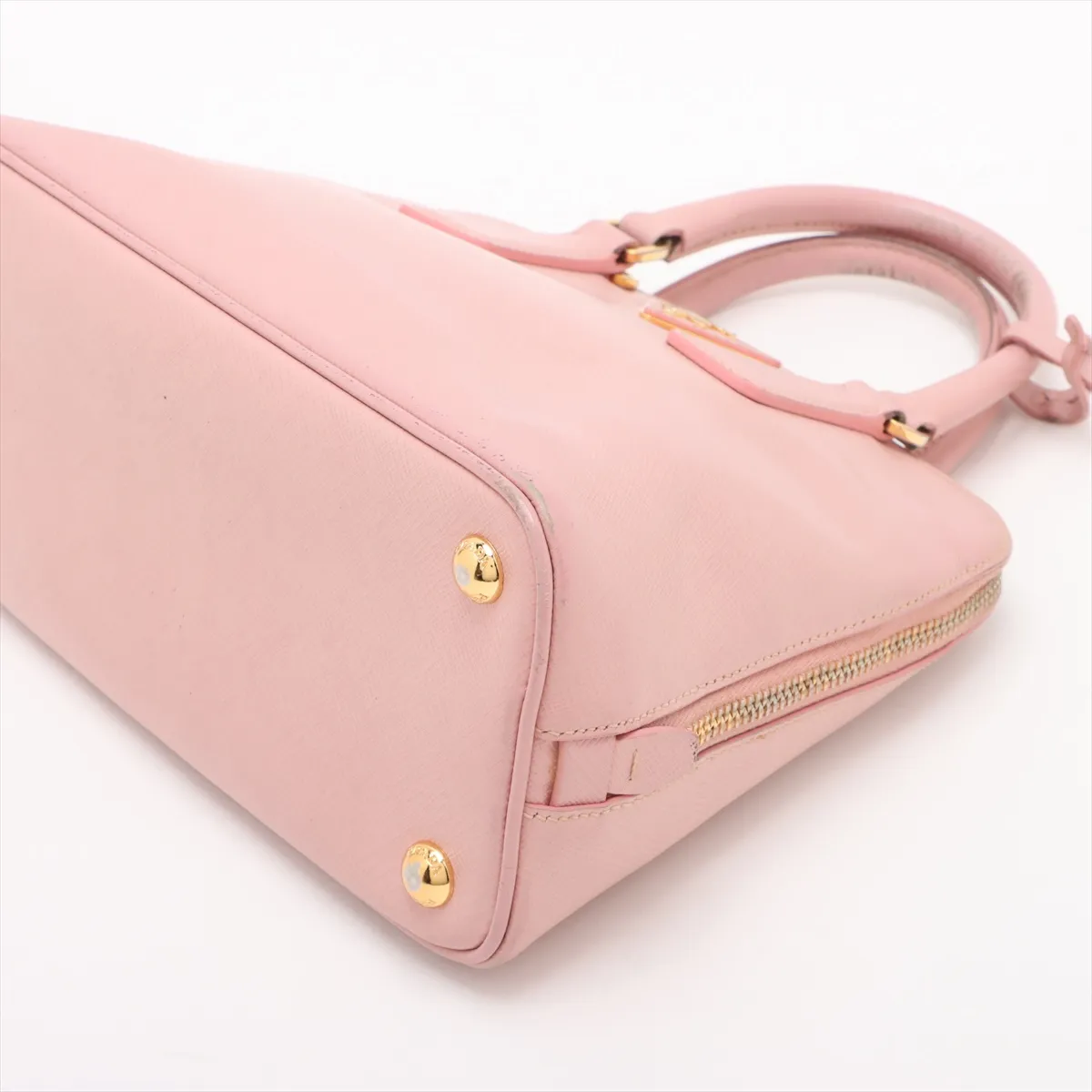 Saffiano Luxe Leather 2WAY Handbag Pink BL0838 — view 3