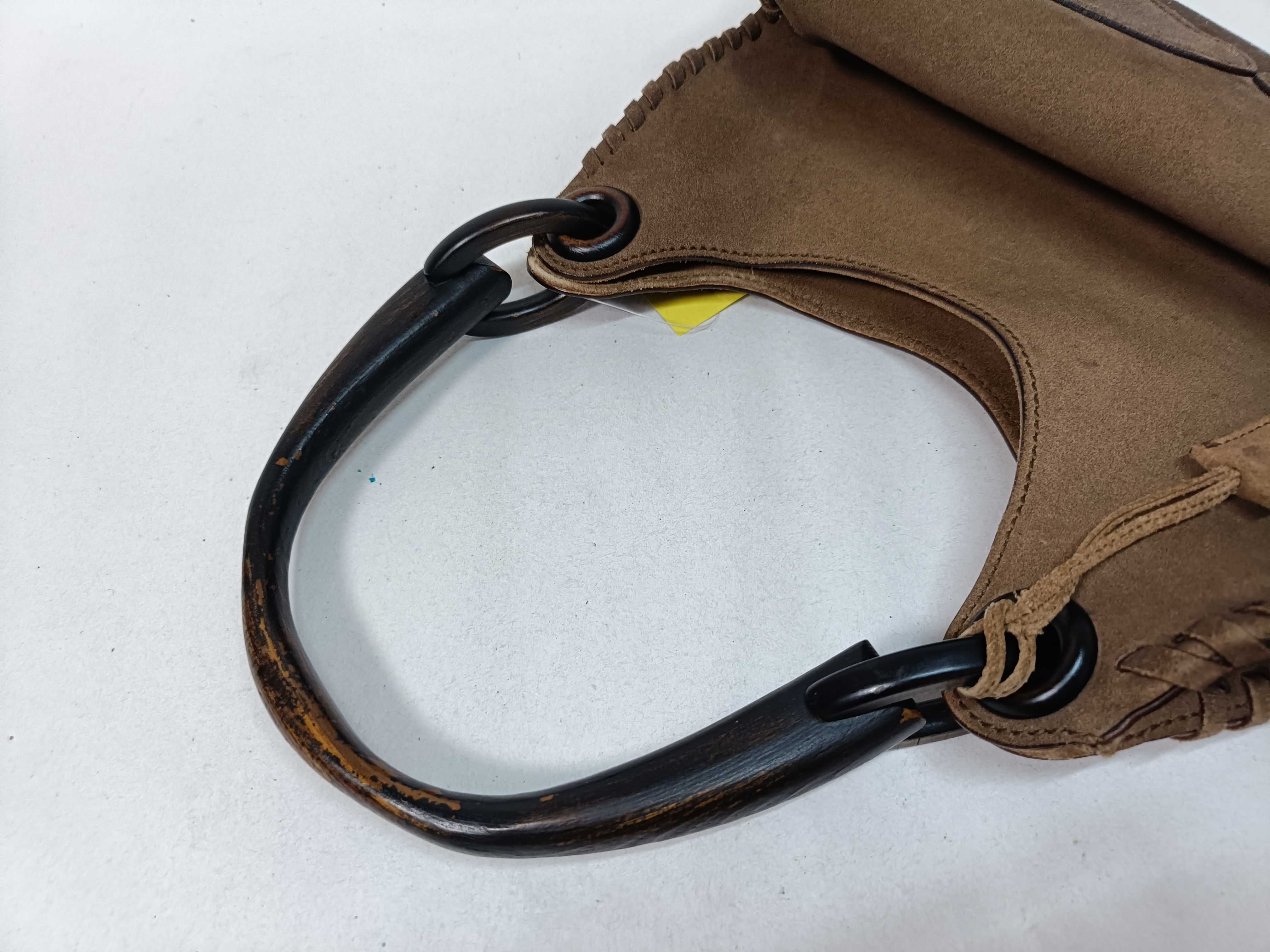 106231 002058 Wood Handle Handbag — view 3