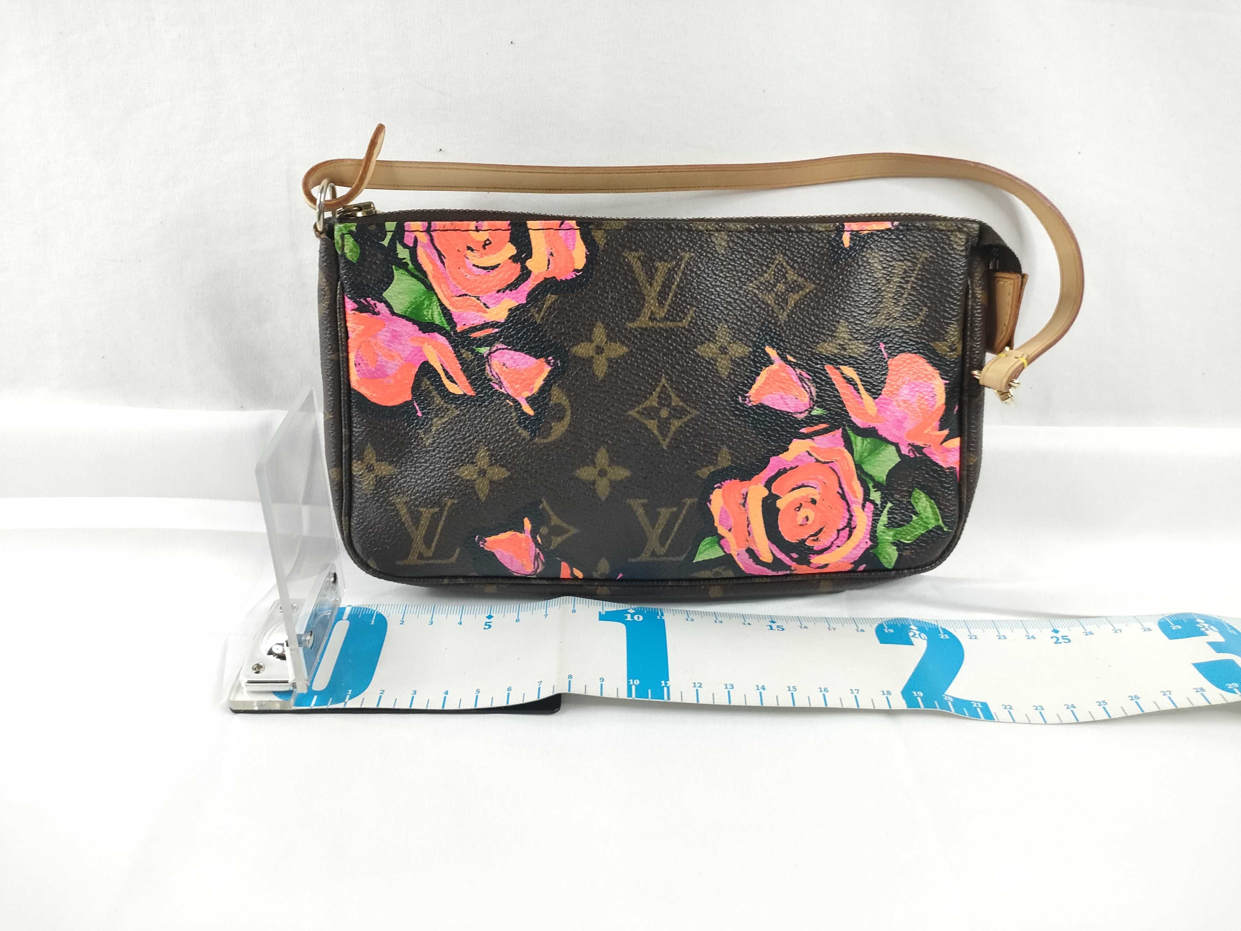 LV Pochette Accessoires Accessory Pouch Monogram M48615 CA4048 Brown Handbag — view 2