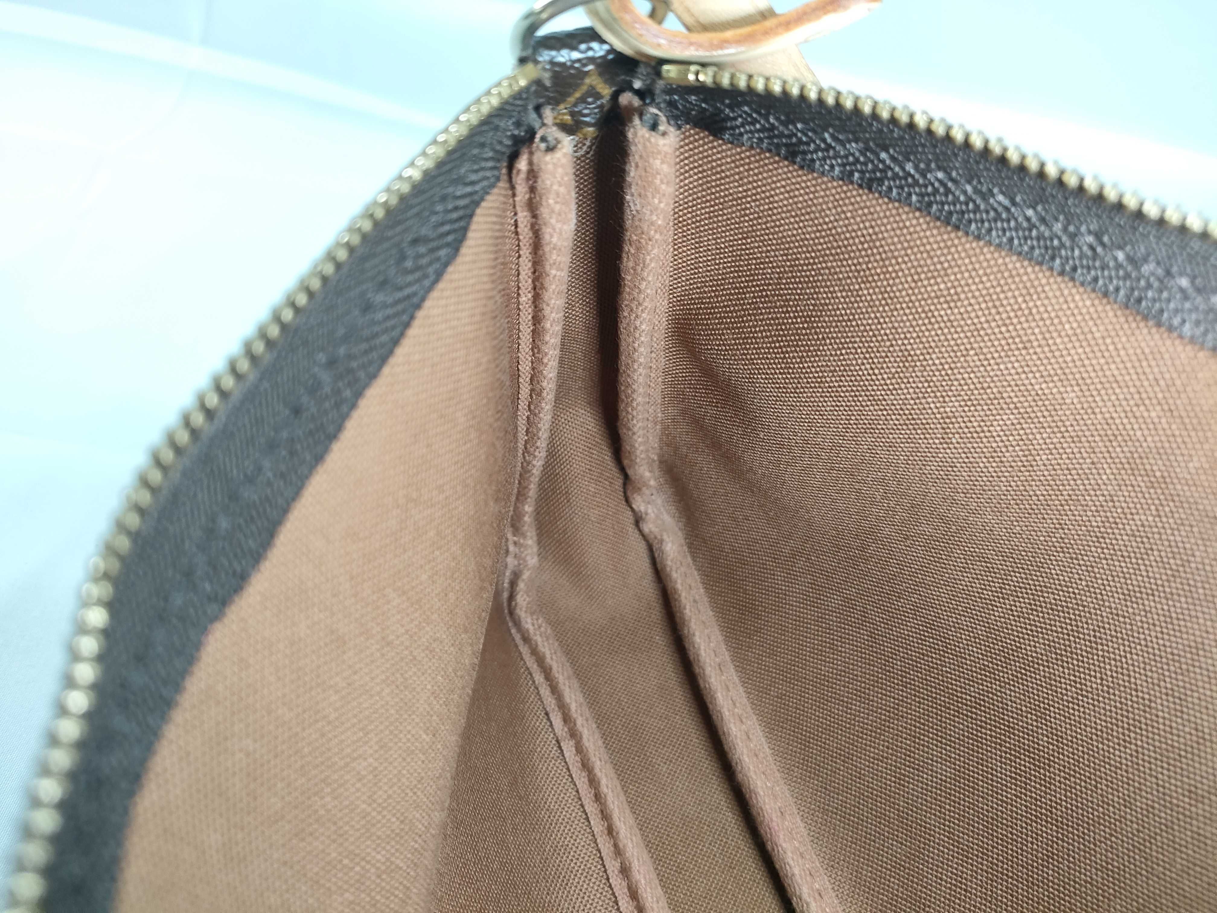 LV Pochette Accessoires Accessory Pouch Monogram M48615 CA4048 Brown Handbag — view 12