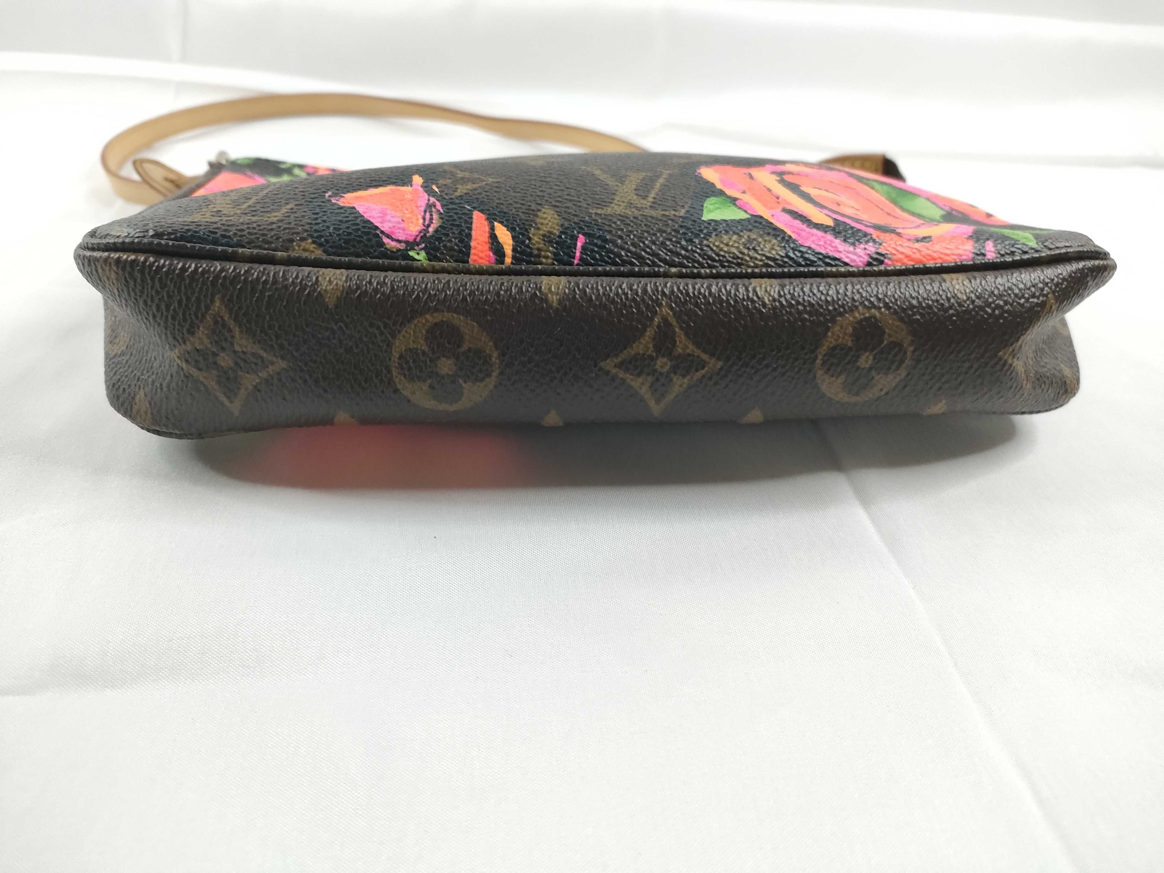 LV Pochette Accessoires Accessory Pouch Monogram M48615 CA4048 Brown Handbag — view 4