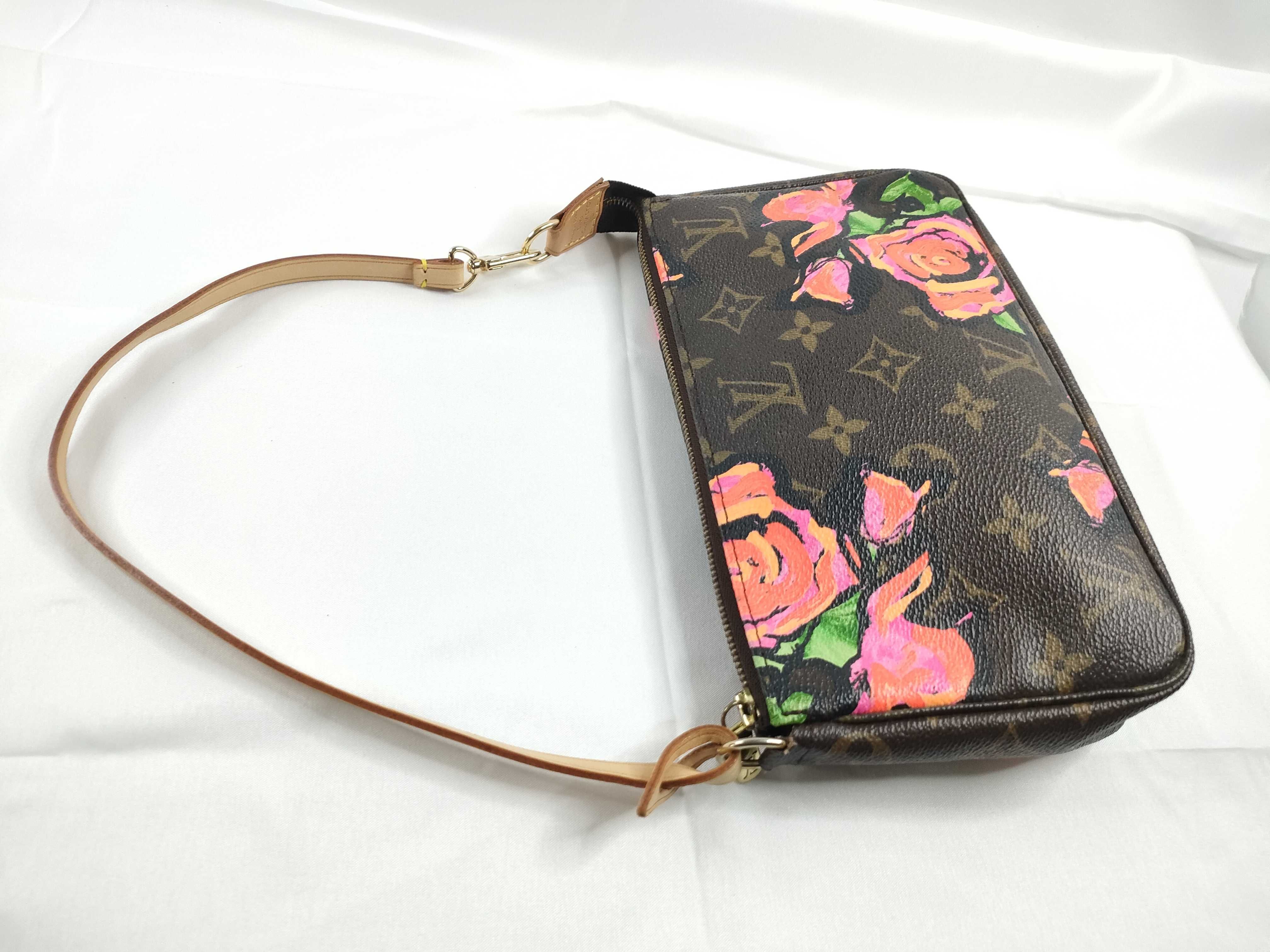 LV Pochette Accessoires Accessory Pouch Monogram M48615 CA4048 Brown Handbag — view 6
