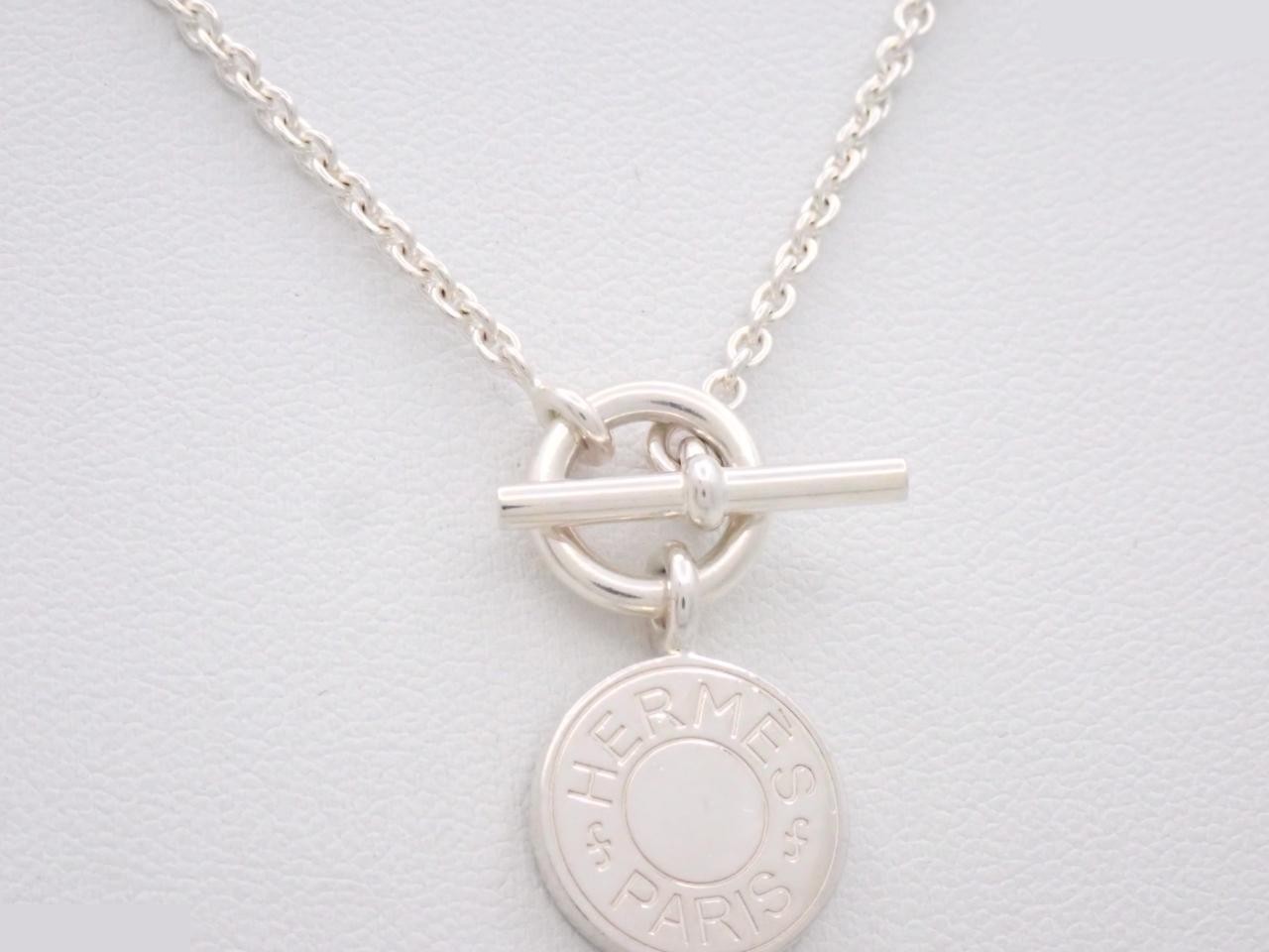 Amulet Sellier Necklace, chain approximately 40cm, 925/10.0g — view 2