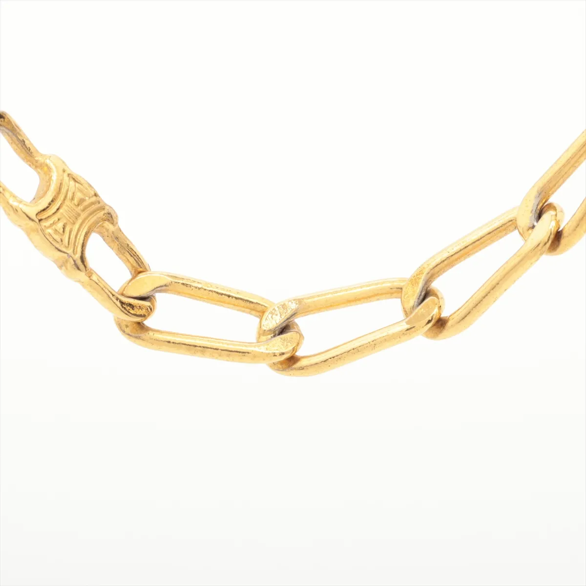 Macadam Necklace, GP Gold. Shows signs of wear, — view 2