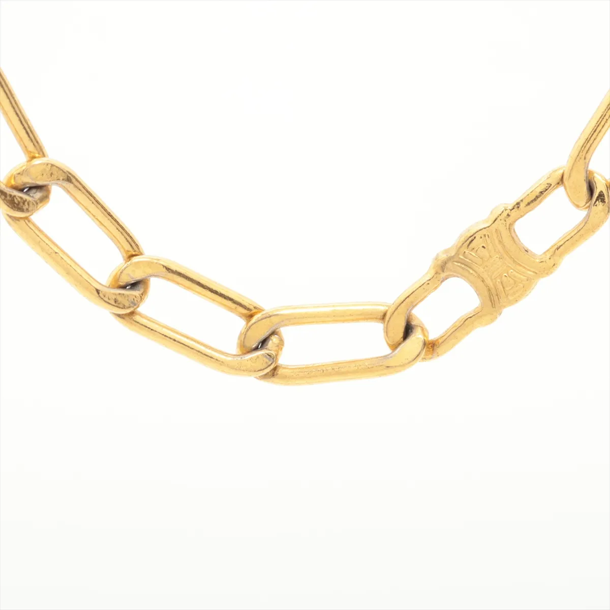 Macadam Necklace, GP Gold. Shows signs of wear, — view 3