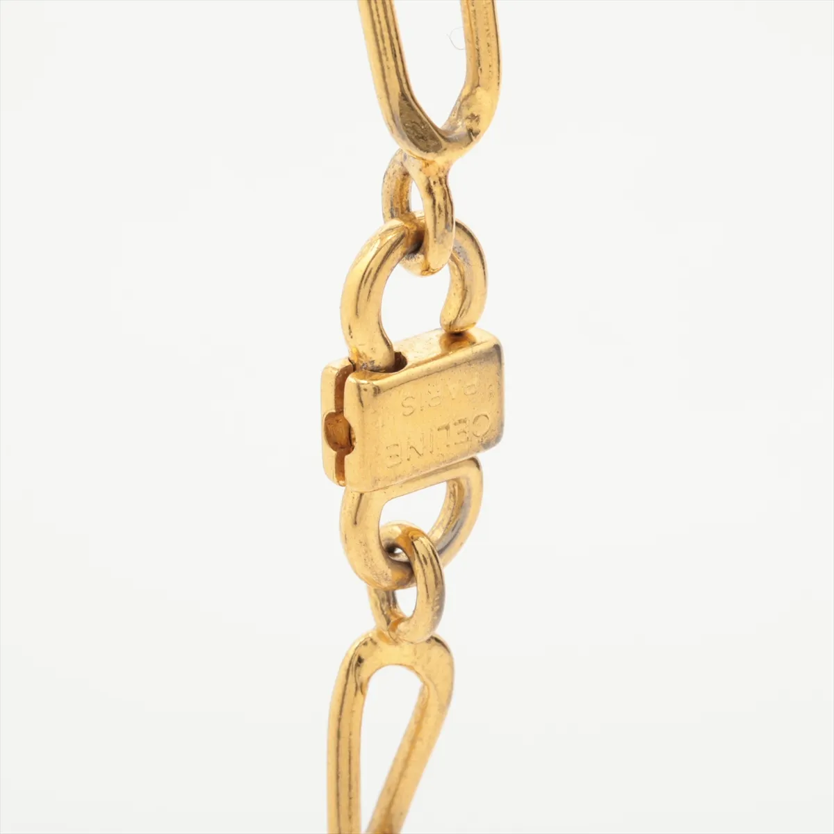 Macadam Necklace, GP Gold. Shows signs of wear, — view 4