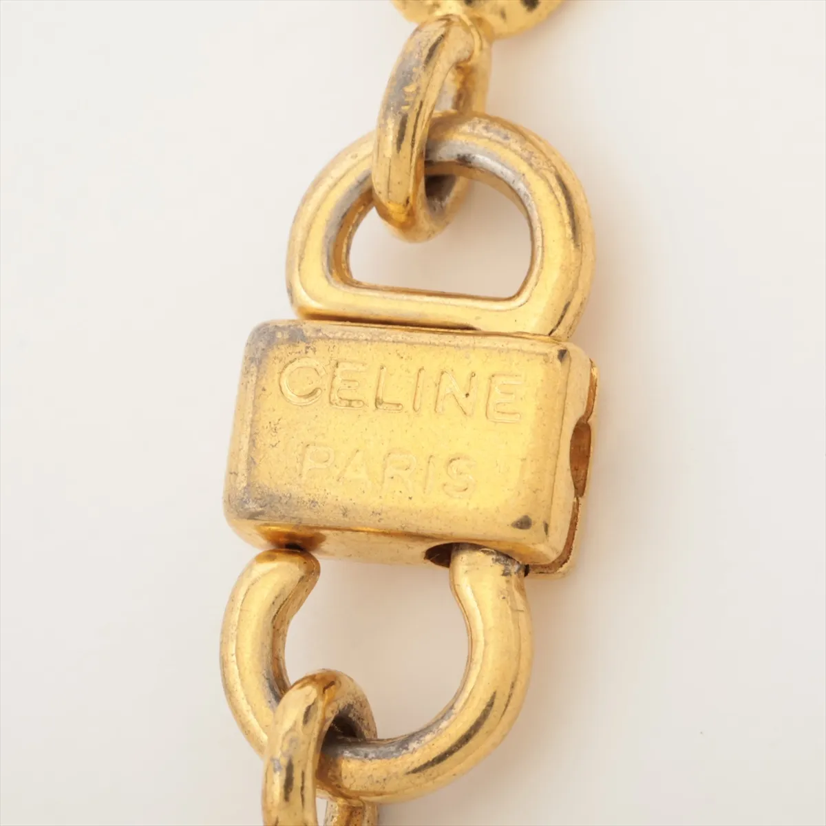 Macadam Necklace, GP Gold. Shows signs of wear, — view 5