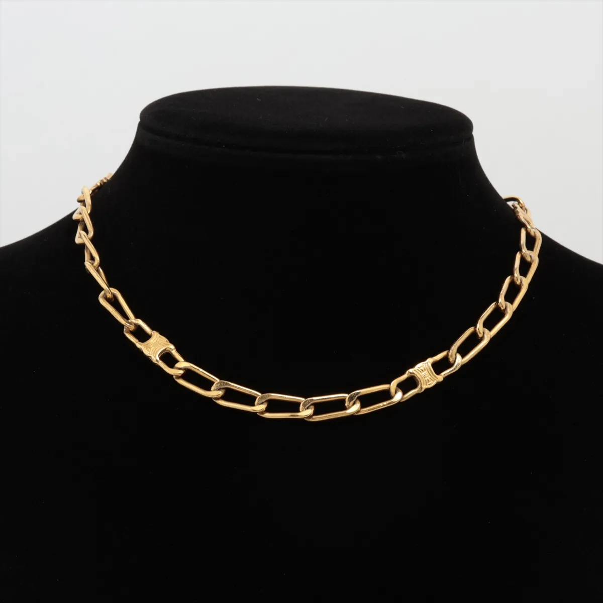 Macadam Necklace, GP Gold. Shows signs of wear, — view 6