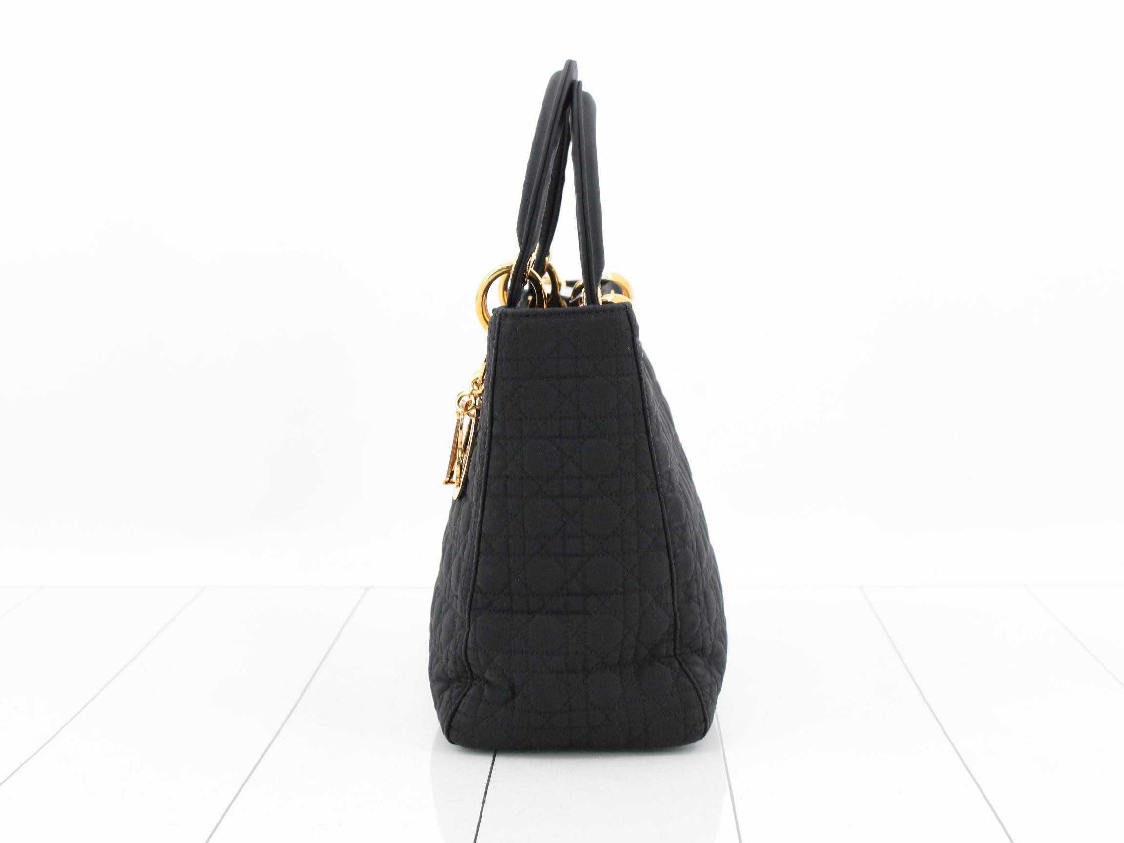 Lady Dior Cannage handbag — view 3